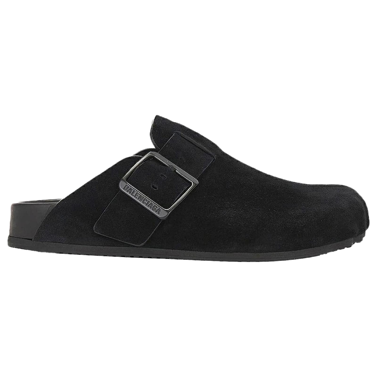 Balenciaga Sunday Leather Sabots Black Pony-style calfskin  ref.2314315