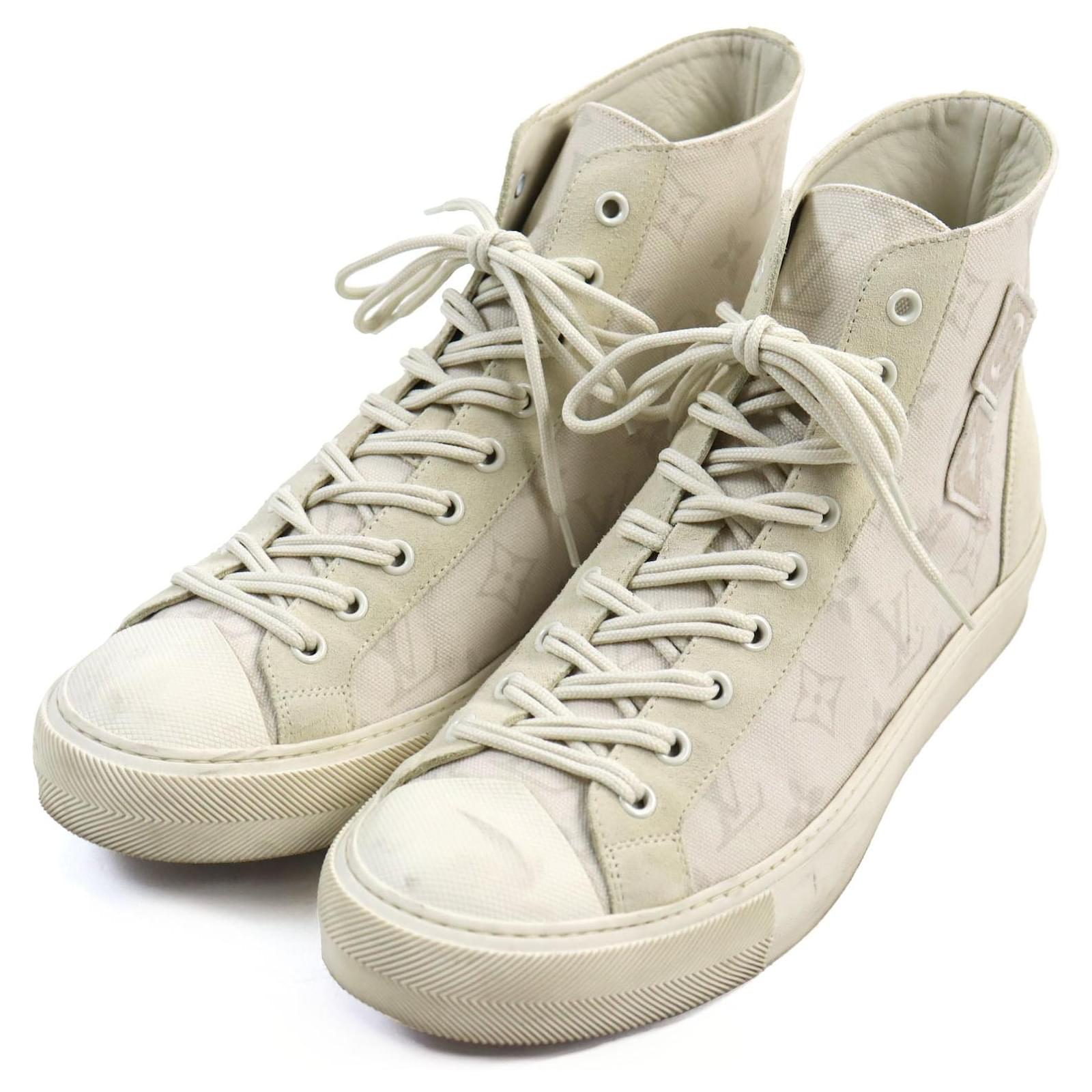 Louis Vuitton Fragment 1A378N Sneakers Cream  ref.1742244