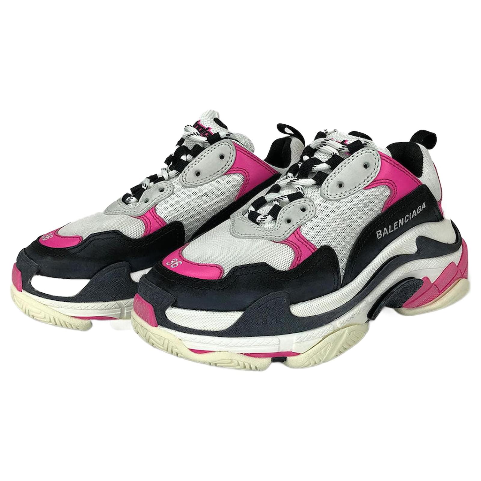 Balenciaga Triple S Polyurethane Polyester Sneakers  ref.1679129