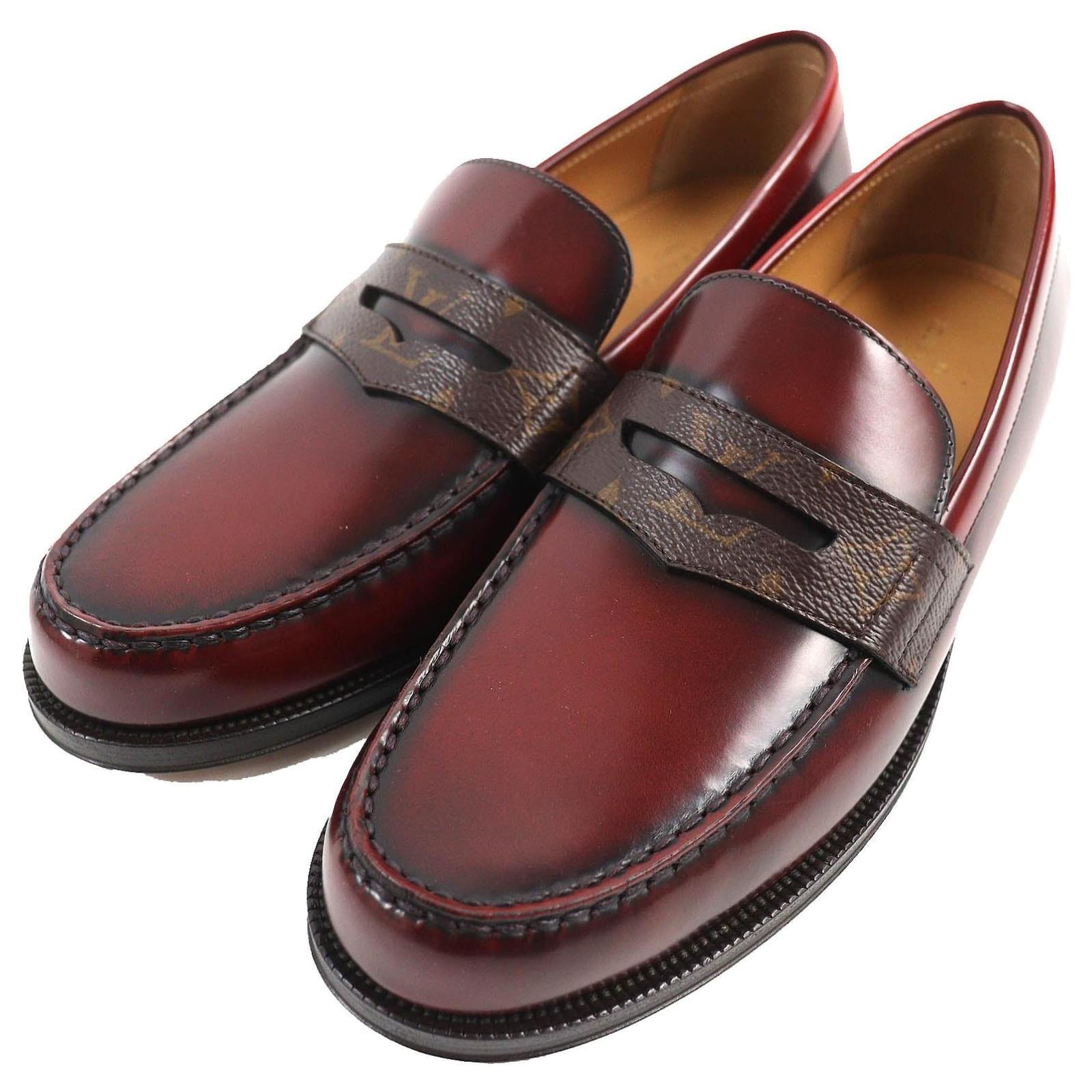 Louis Vuitton Monogram Canvas Loafers 8.5 Brown  ref.1742637