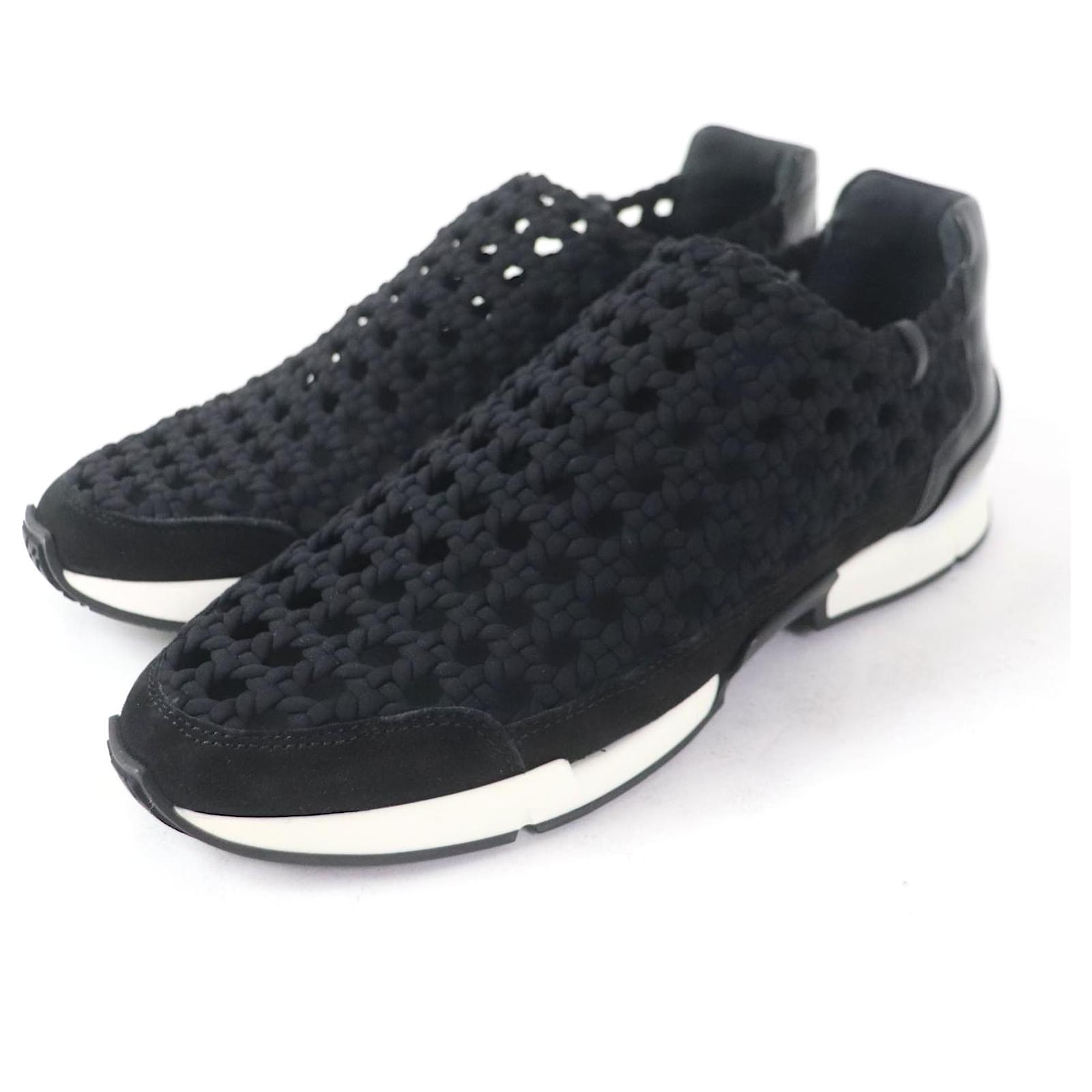 Hermès Hermes Leather Slip-ons Black Shoes Women  ref.1697999