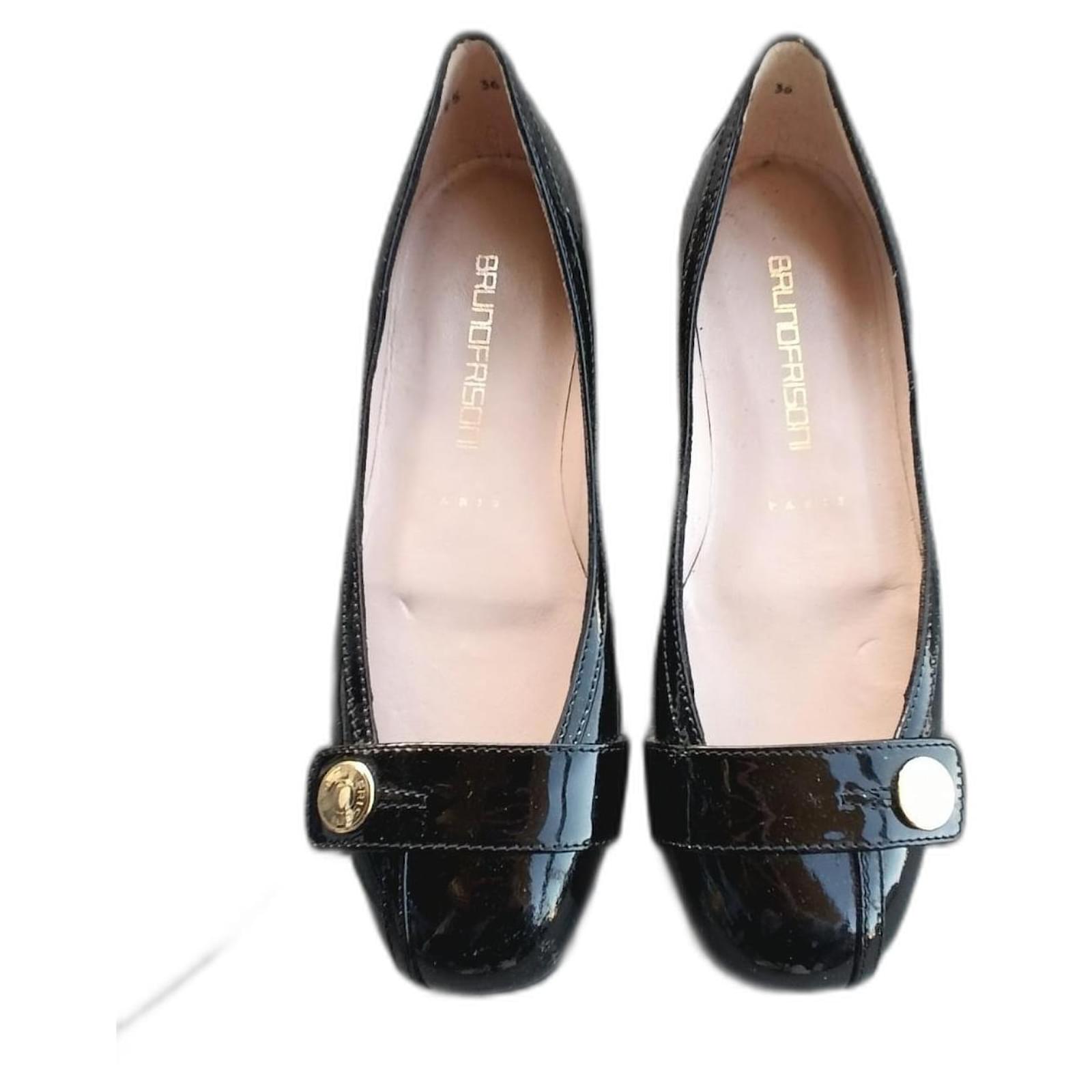 Bruno Frisoni Ballet flats Black Patent leather  ref.2275852