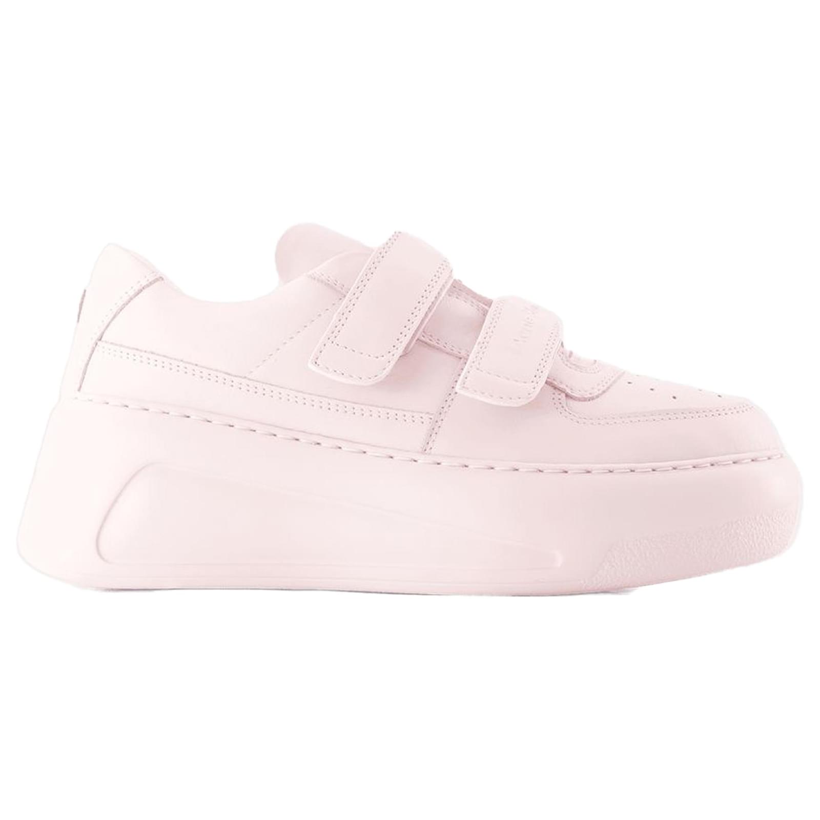 Steffey U Friend Sneakers - Acne Studios - Leather - Pink Pony-style calfskin  ref.2258400