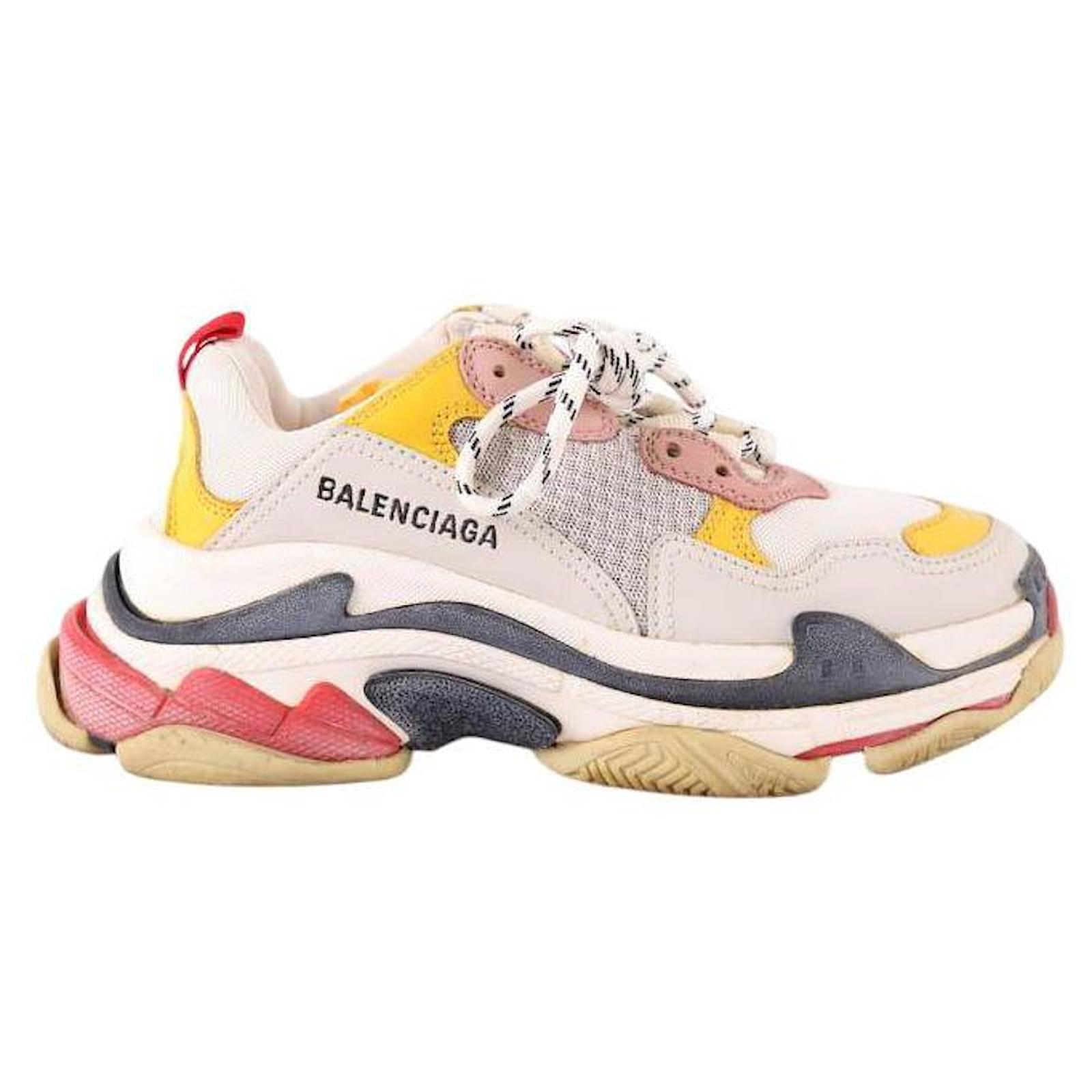 Balenciaga Leather ballerinas Multiple colors  ref.1757622