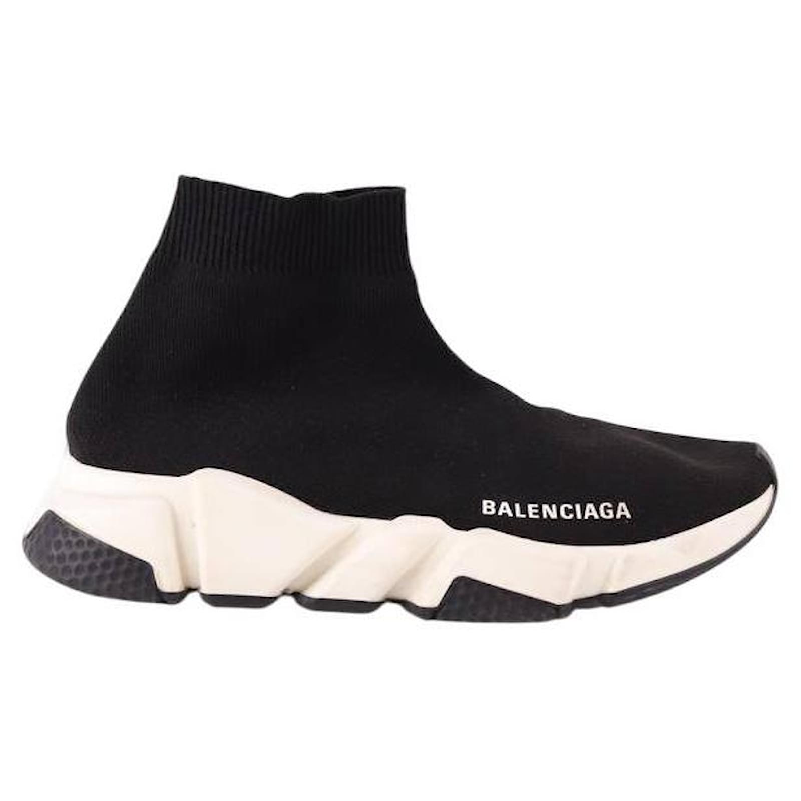Balenciaga Black sneakers Cloth  ref.1757623
