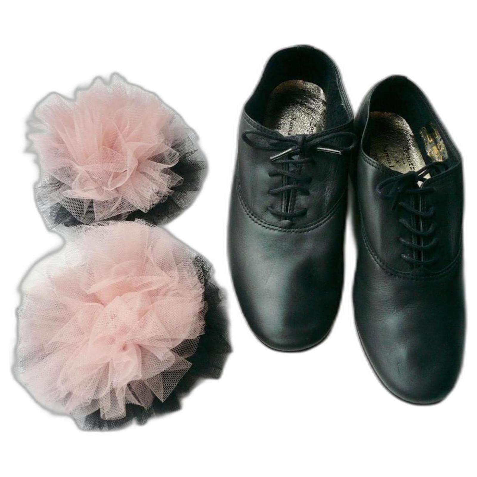 REPETTO x KARENA LAM Zizi Oxford shoes New T36 Black Leather  ref.2209706