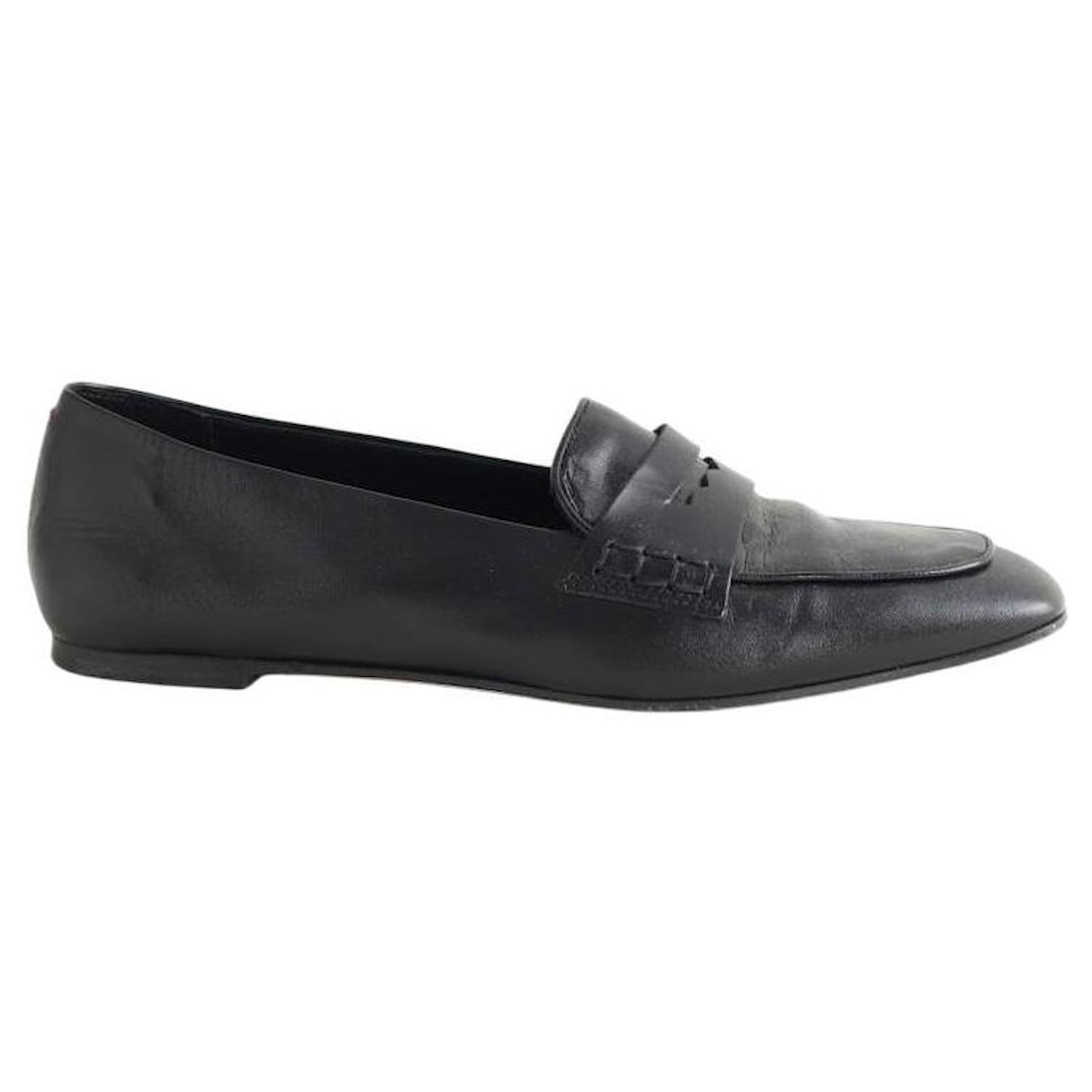Aeyde Leather loafers Black  ref.2234956