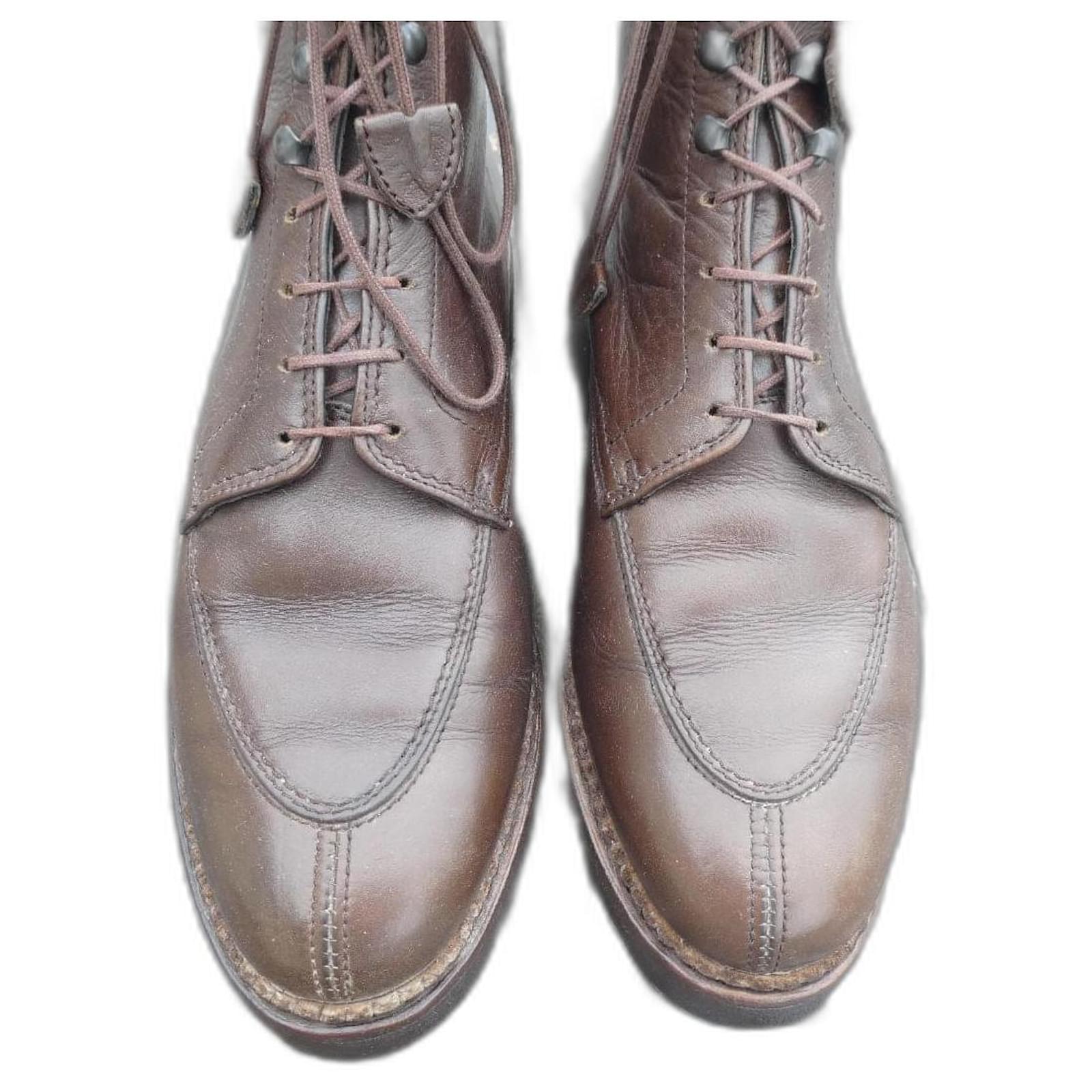 paraboot boots 5 38 Brown Leather  ref.2234908