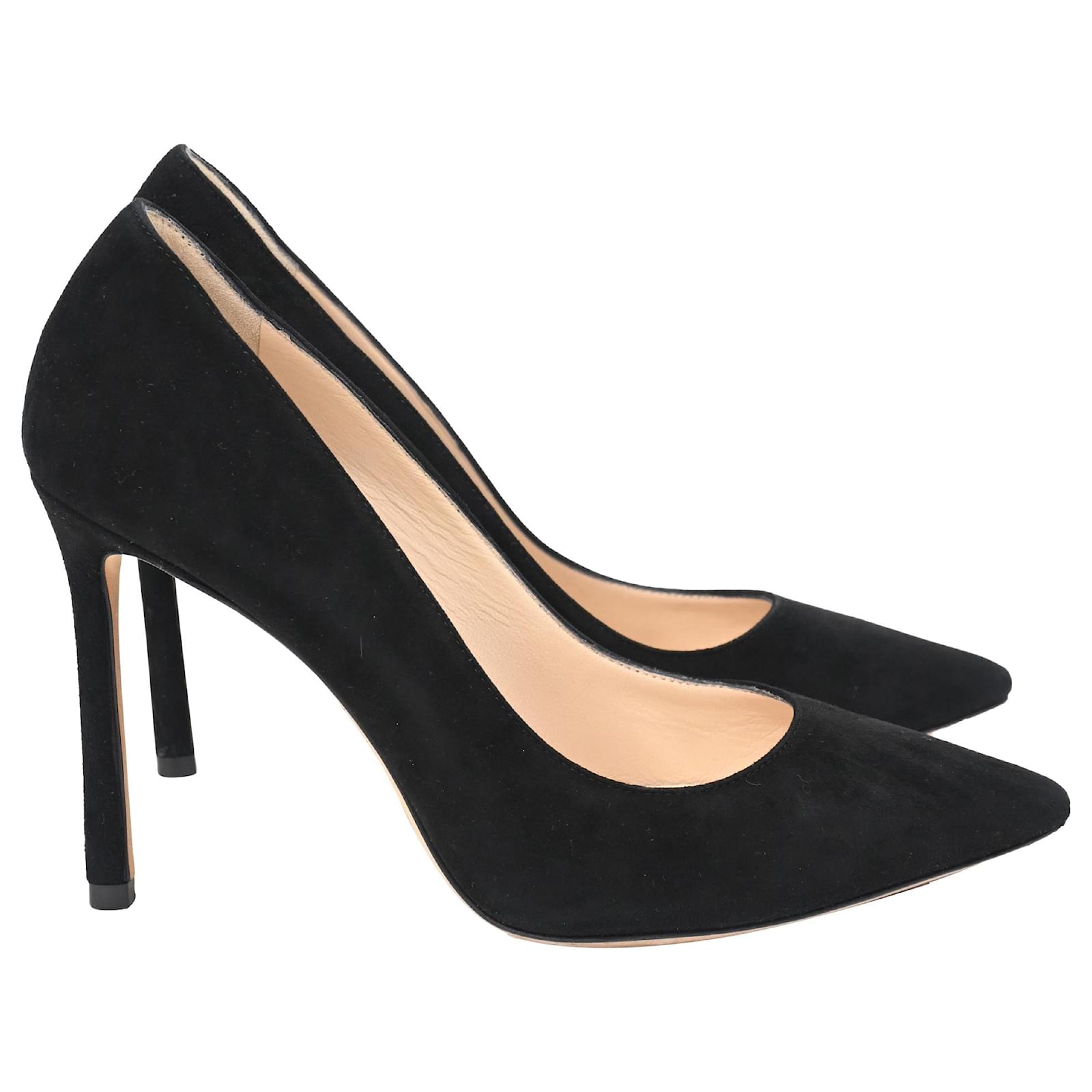 Jimmy Choo Romy Pumps in Black Suede  ref.2230283
