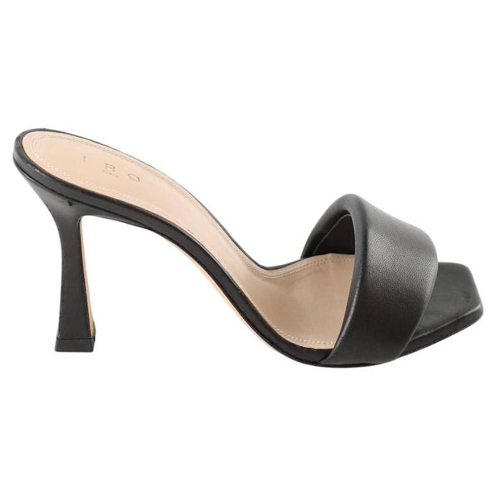 Iro Leather heels Black  ref.2227345
