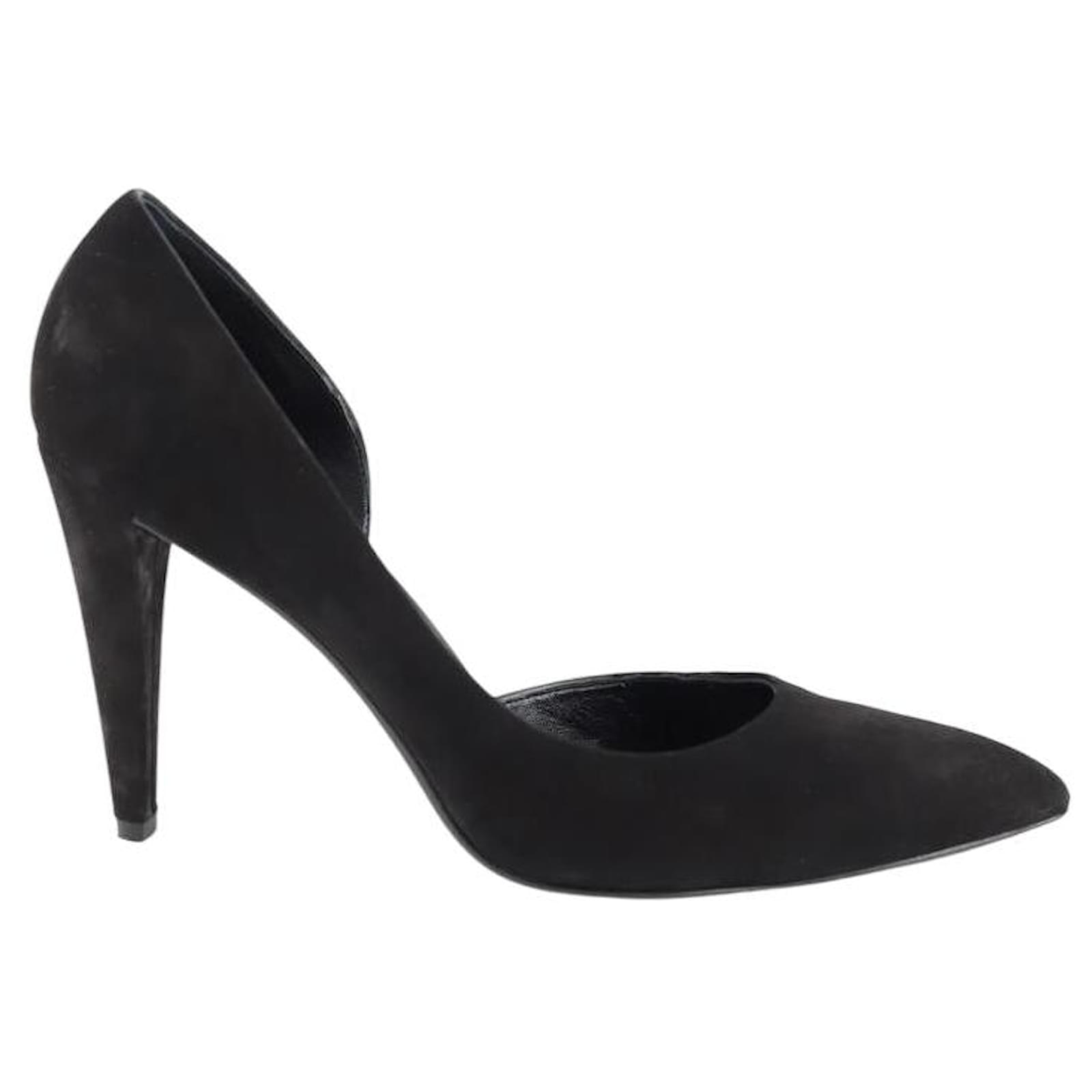 Michel Vivien Leather heels Black  ref.2207111