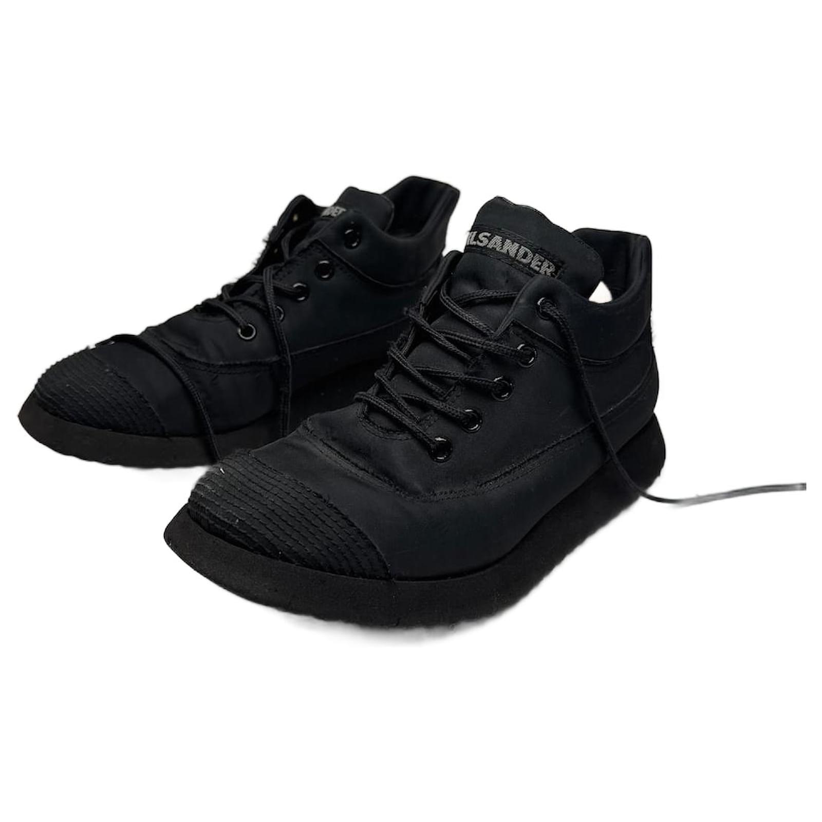 Vintage Jil Sander Sneaker Black Leather  ref.2205210