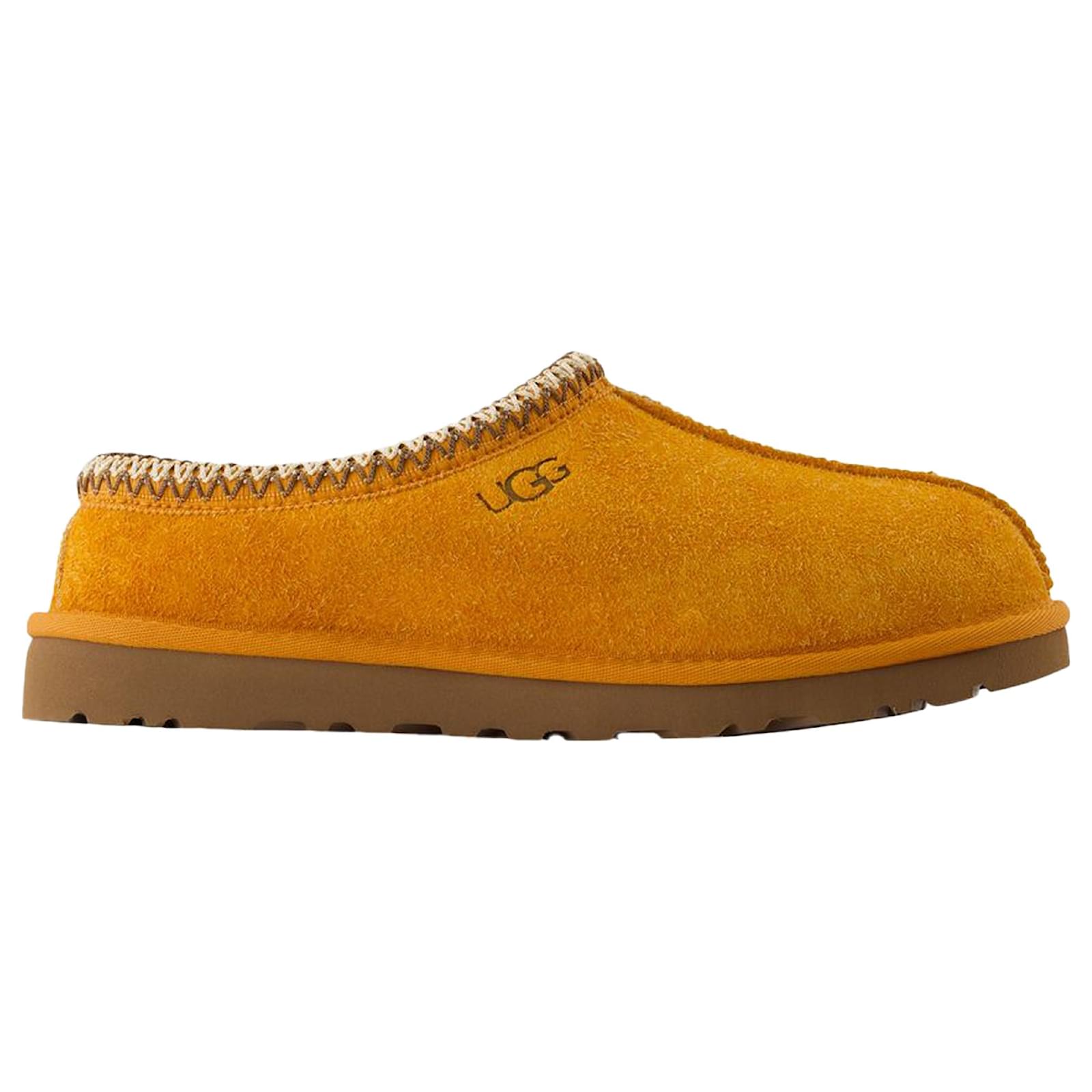 M Tasman Shaggy Suede Mules - UGG - Leather - Orange  ref.2204578