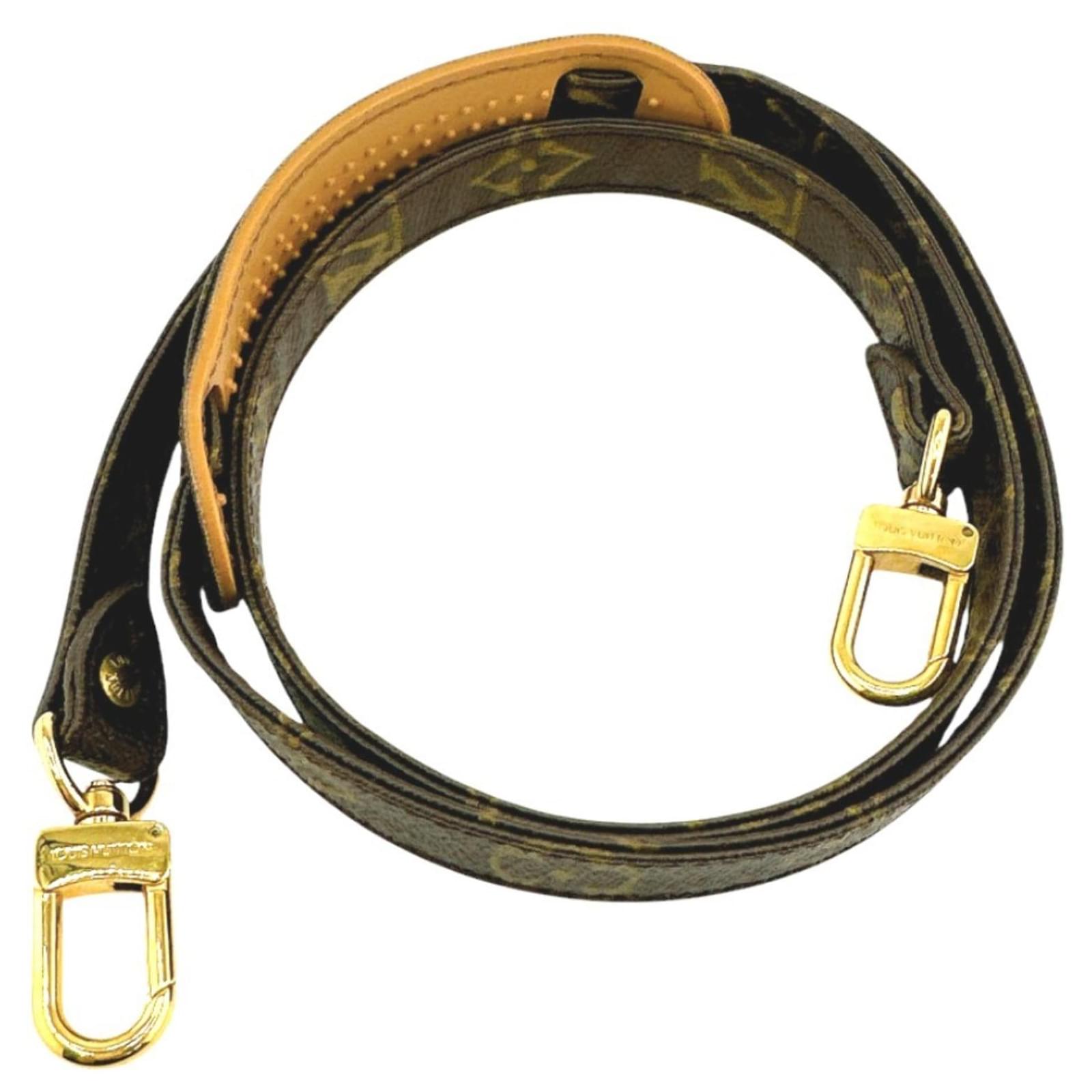 Louis Vuitton Monogram Shoulder Strap Brown Patent leather  ref.2204115