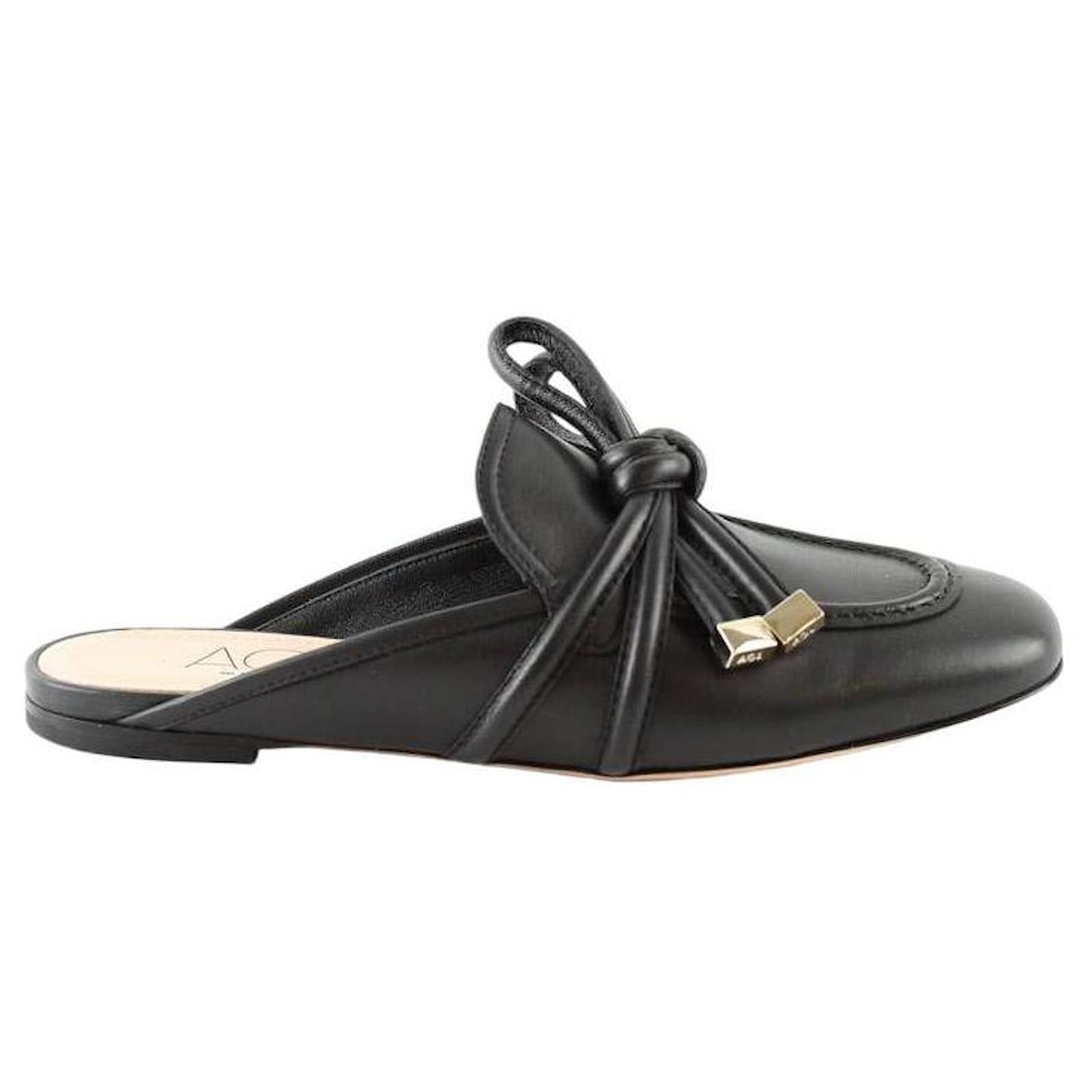 Bruno Magli Leather loafers Black  ref.2187691