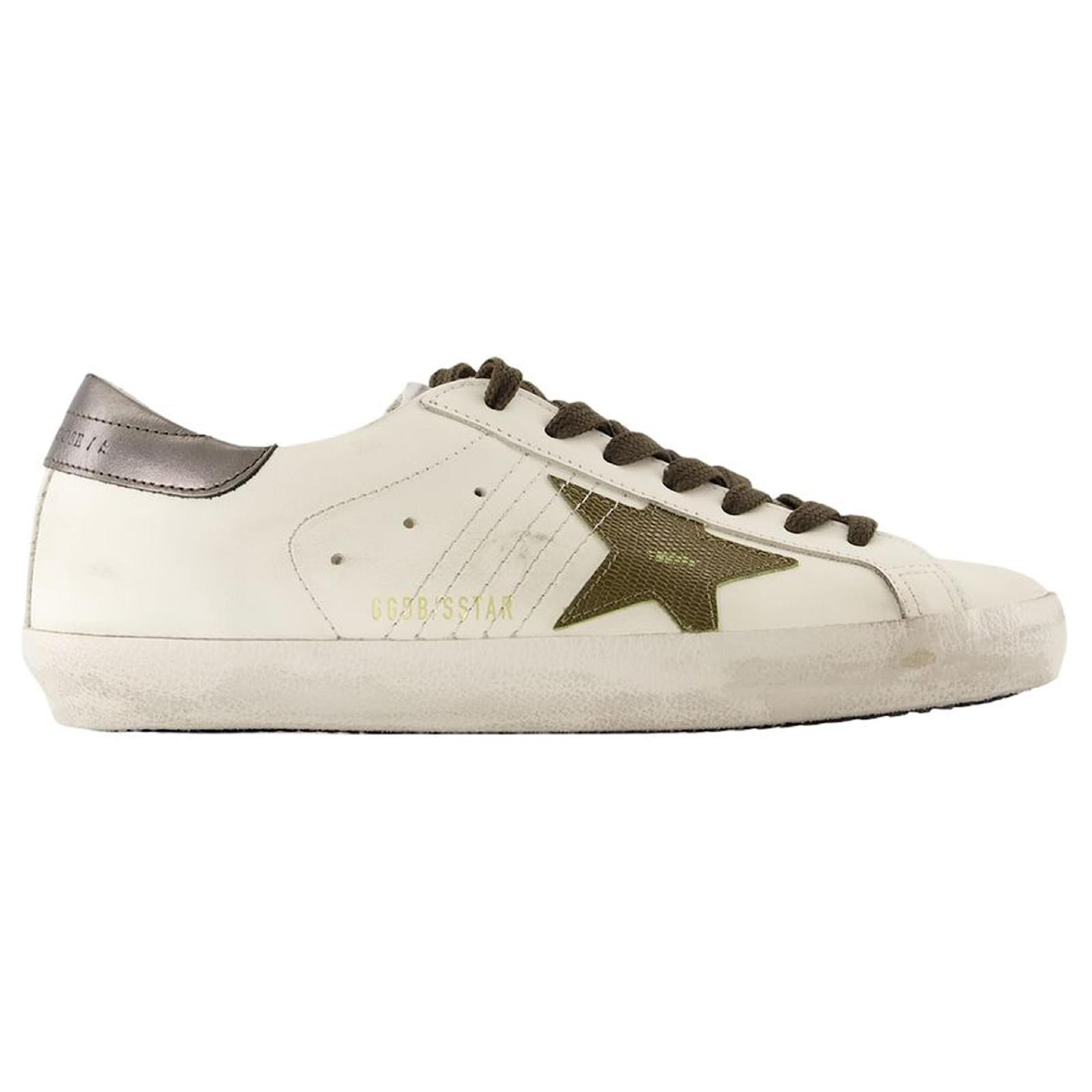 Super Star Sneakers - Golden Goose Deluxe Brand - Leather - White Pony-style calfskin  ref.2174663
