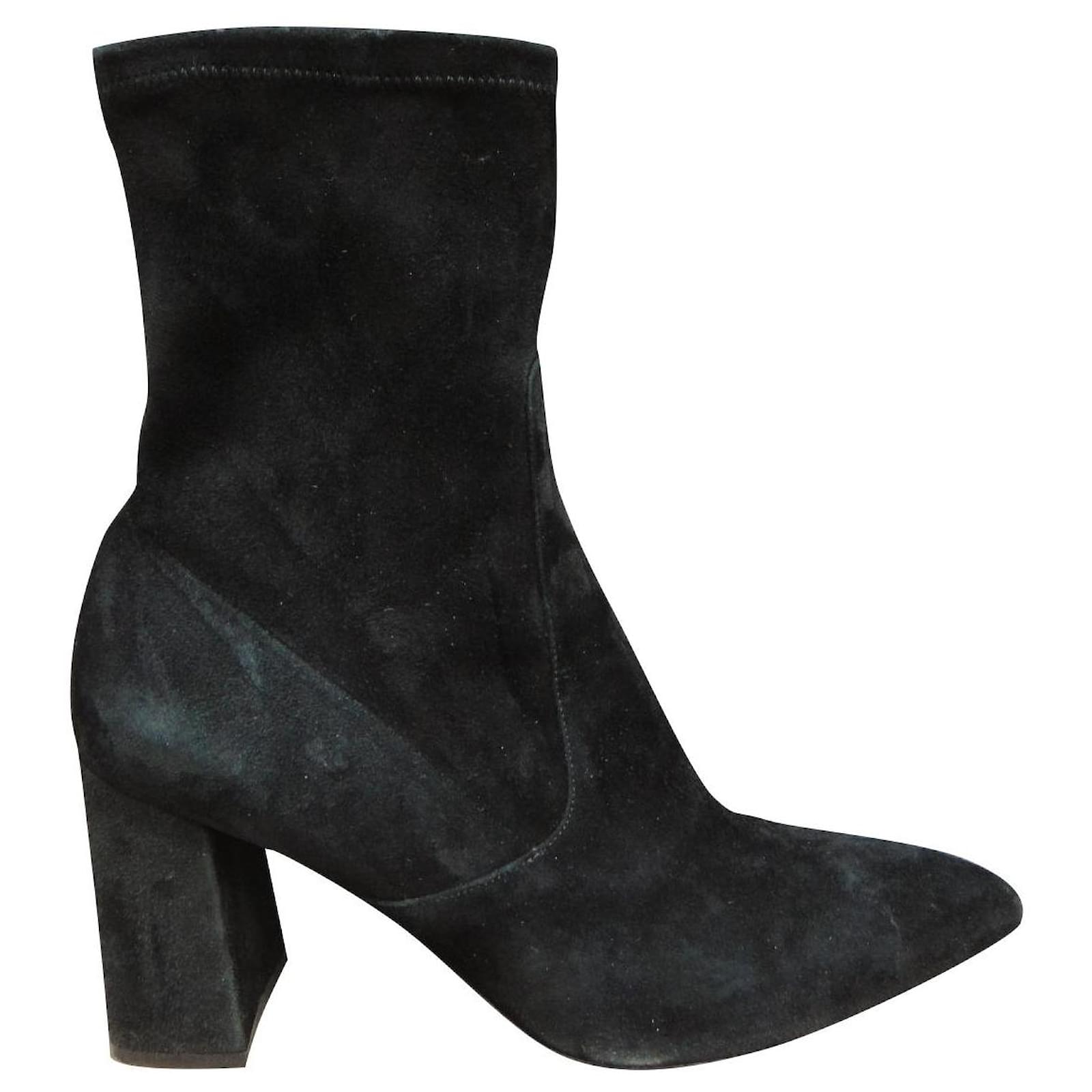 Autre Marque François Pinet p boots 41 Black Deerskin  ref.308295