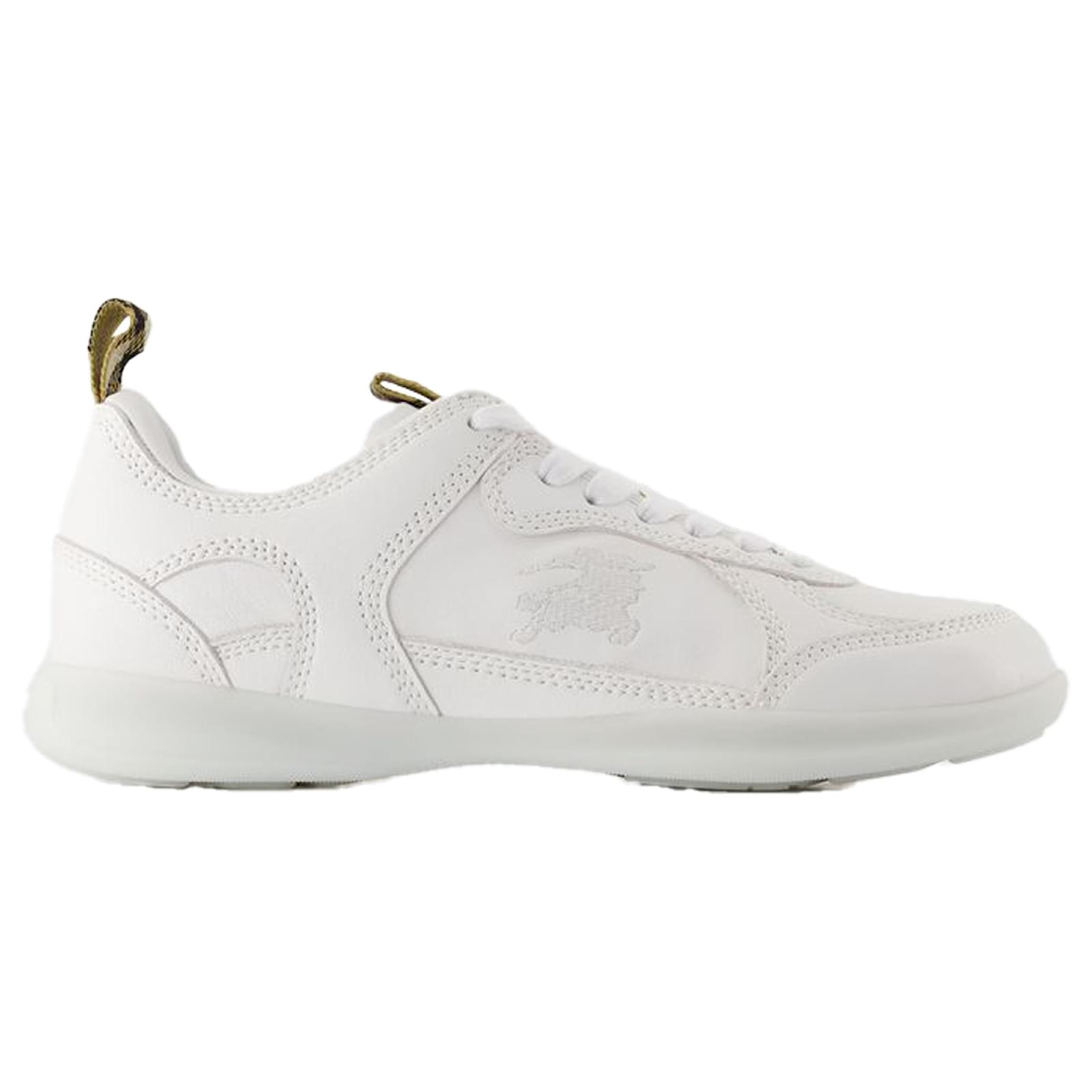 Lf Blade Sneakers - Burberry - Leather - White Lambskin  ref.2170812