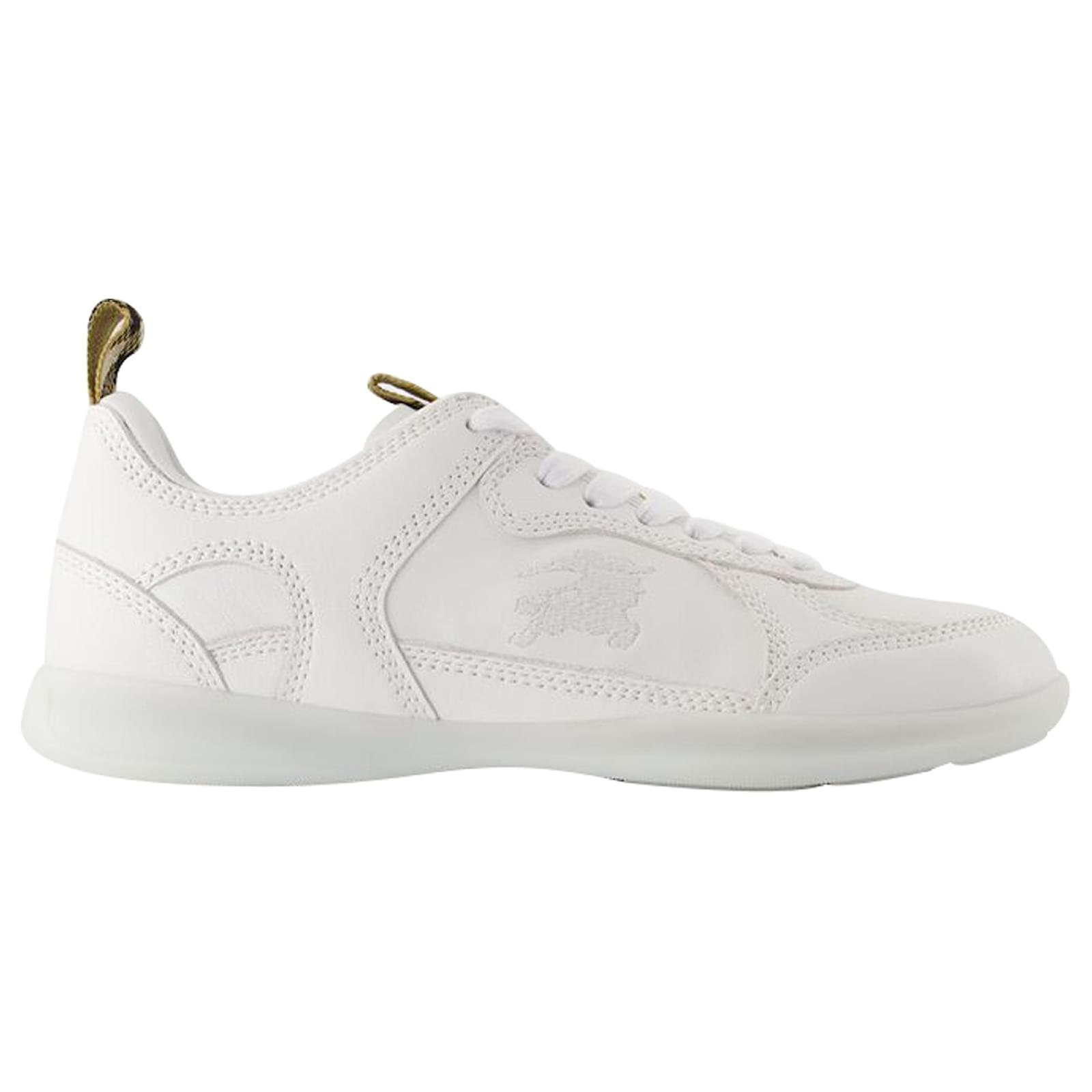Lf Blade Sneakers - Burberry - Leather - White Lambskin  ref.2161344