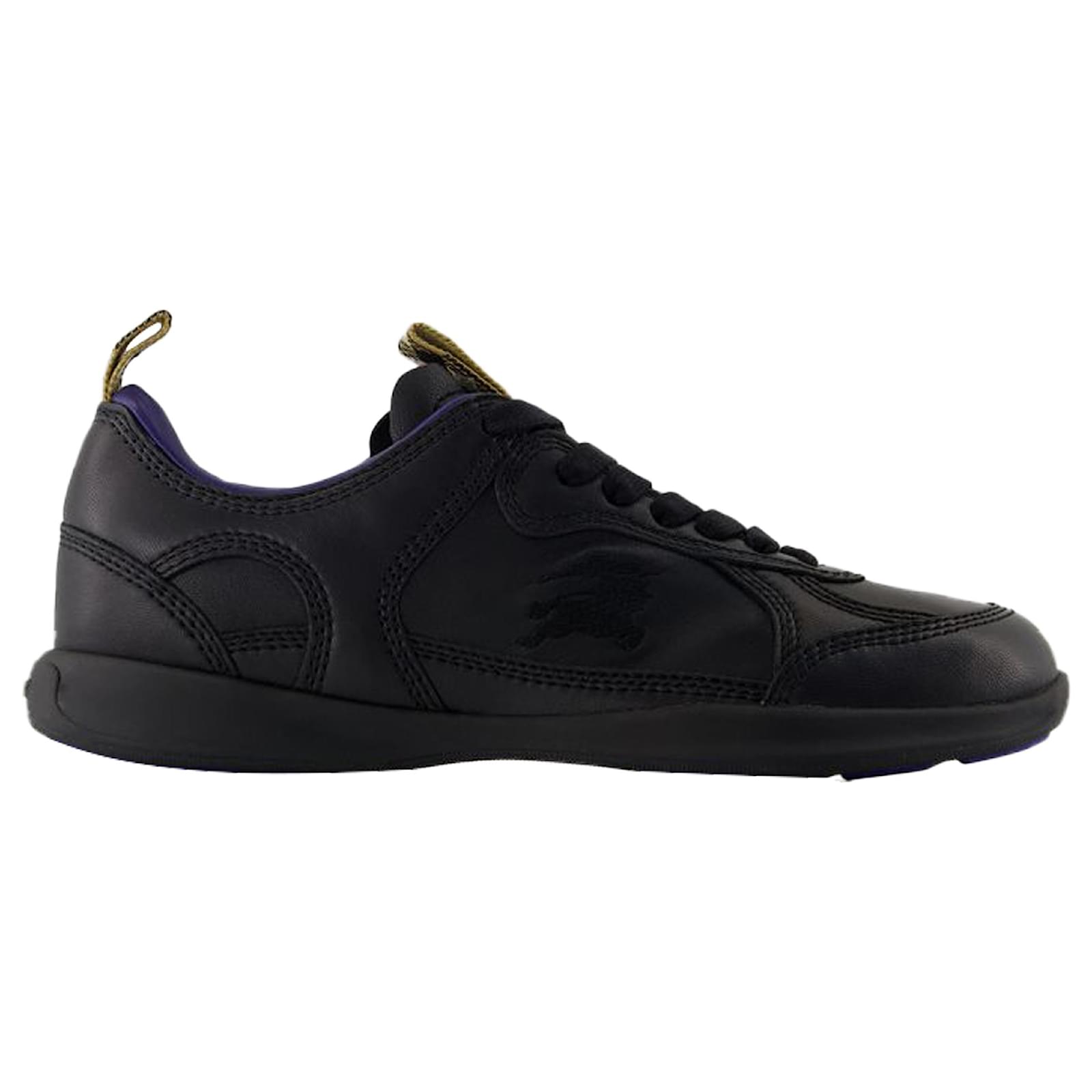 Jla Sneakers - Lanvin - Leather - Black Pony-style calfskin  ref.2161336