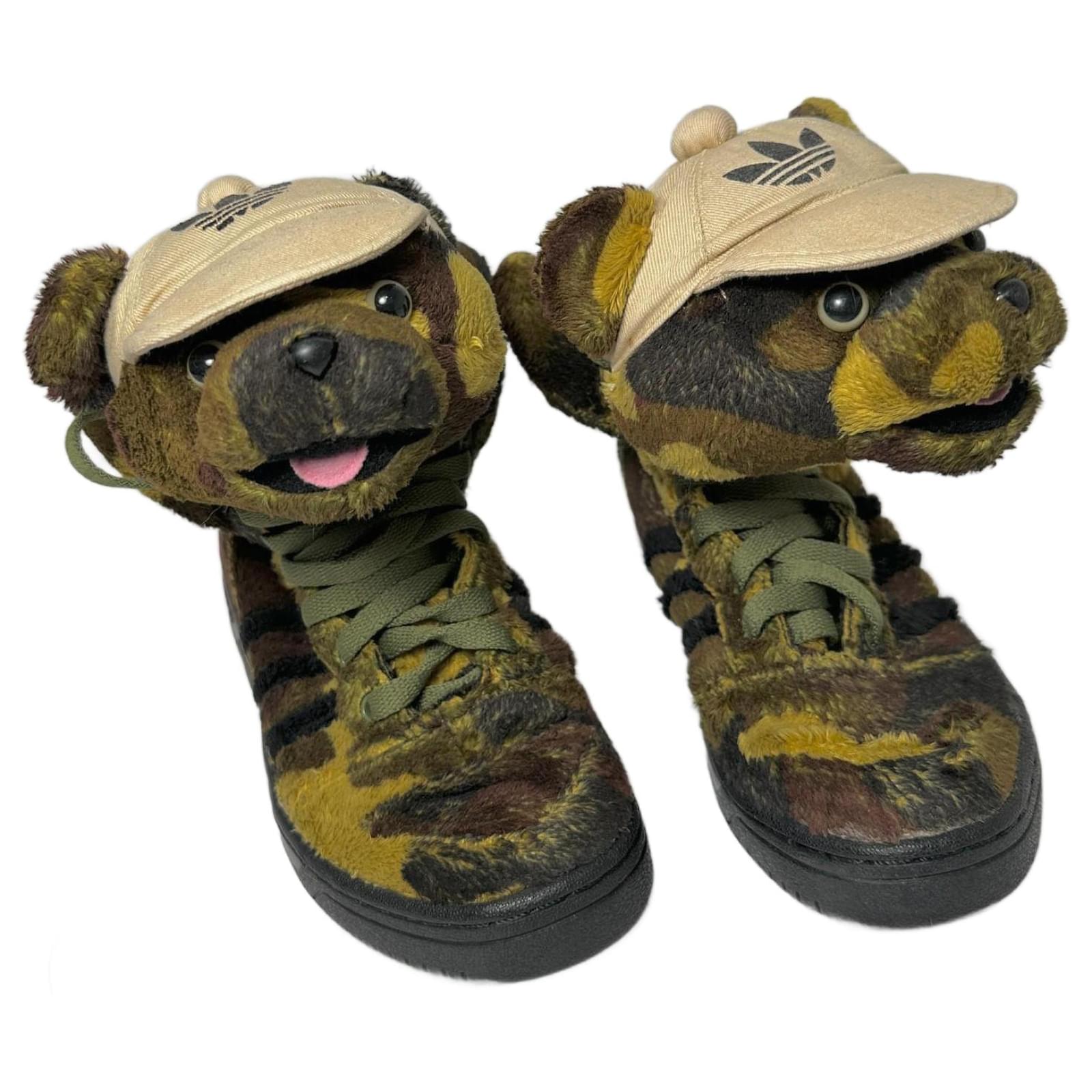 Jeremy Scott Sneakers Multiple colors Green Polyester  ref.2155379
