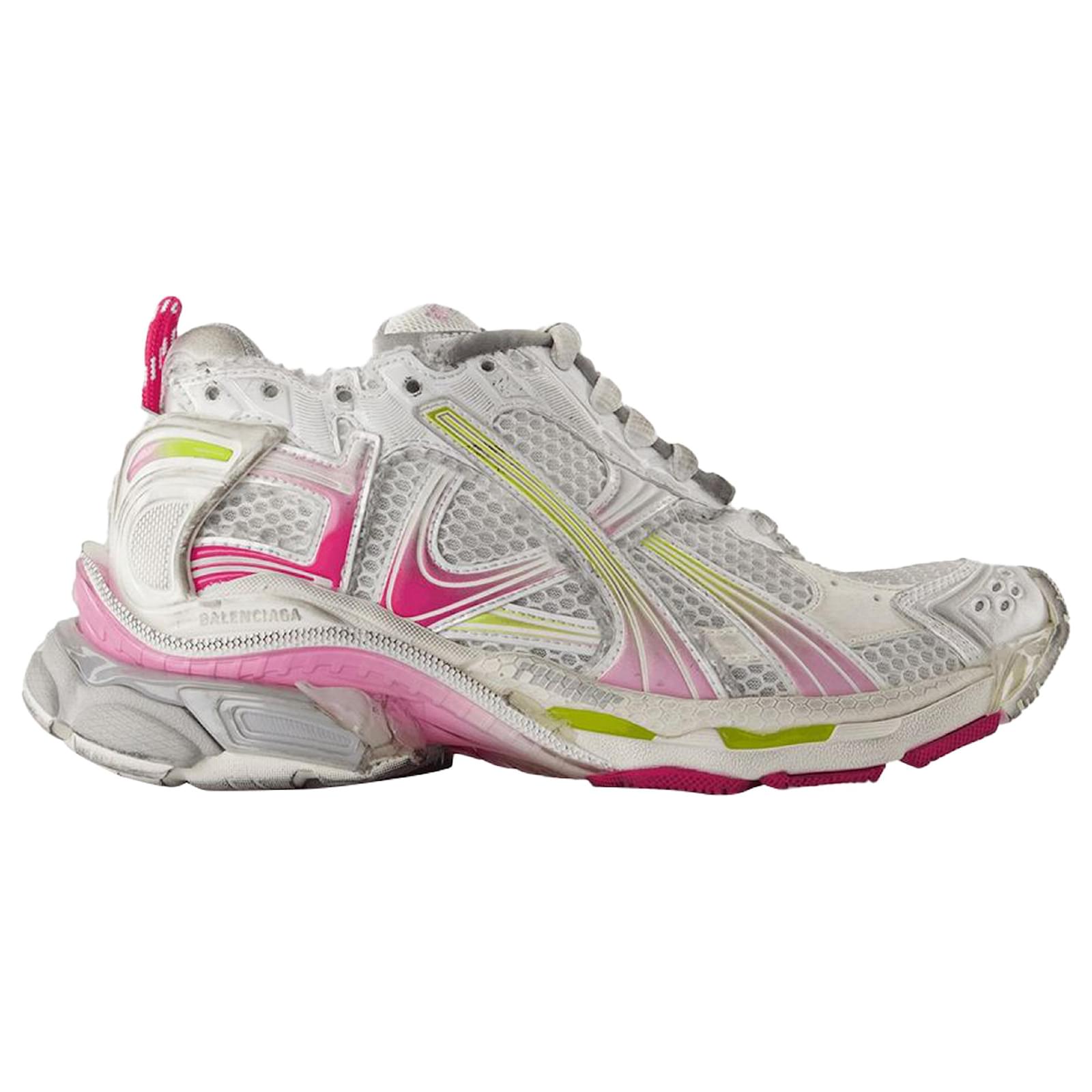 Runner Gradient Sneakers - Balenciaga - Synthetic - White  ref.2155355