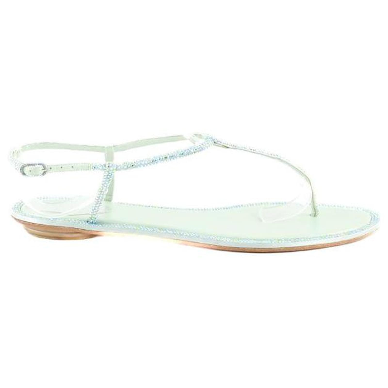 Rene Caovilla Green sandals  ref.2141470