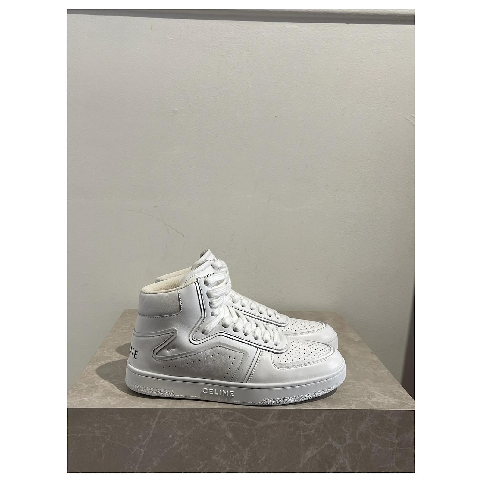 Céline CELINE Trainers T.EU 37 Leather White  ref.2141375
