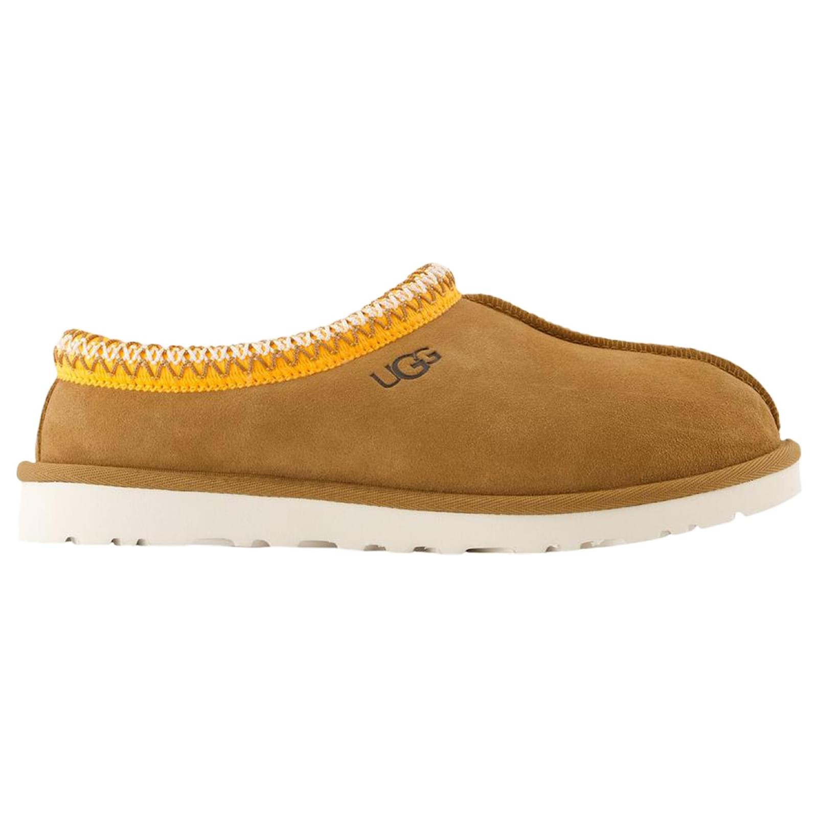 M Tasman Mules - UGG - Leather - Brown Beige  ref.2134480