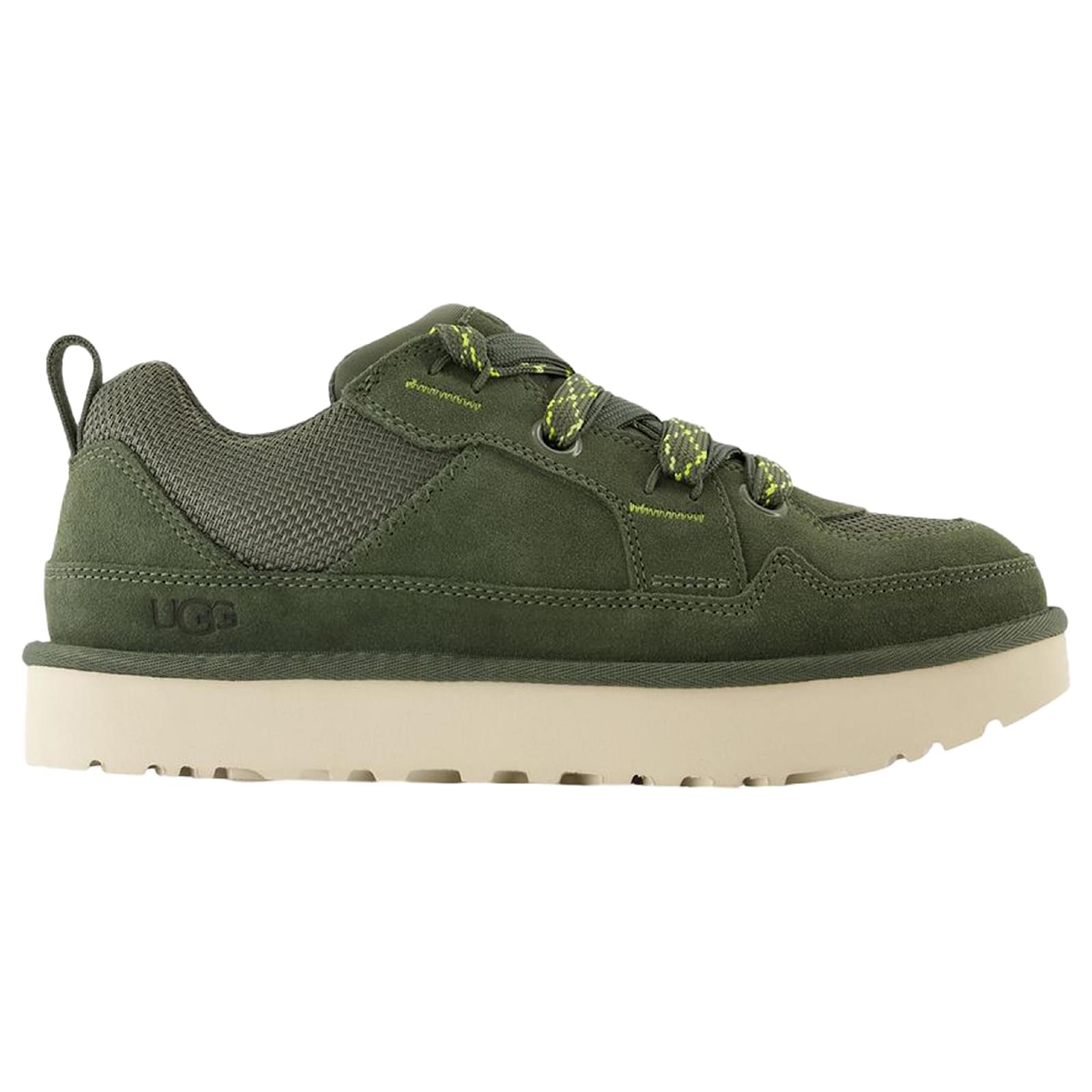 M Lo Lowmel Sneakers - UGG - Leather - Green  ref.2134285