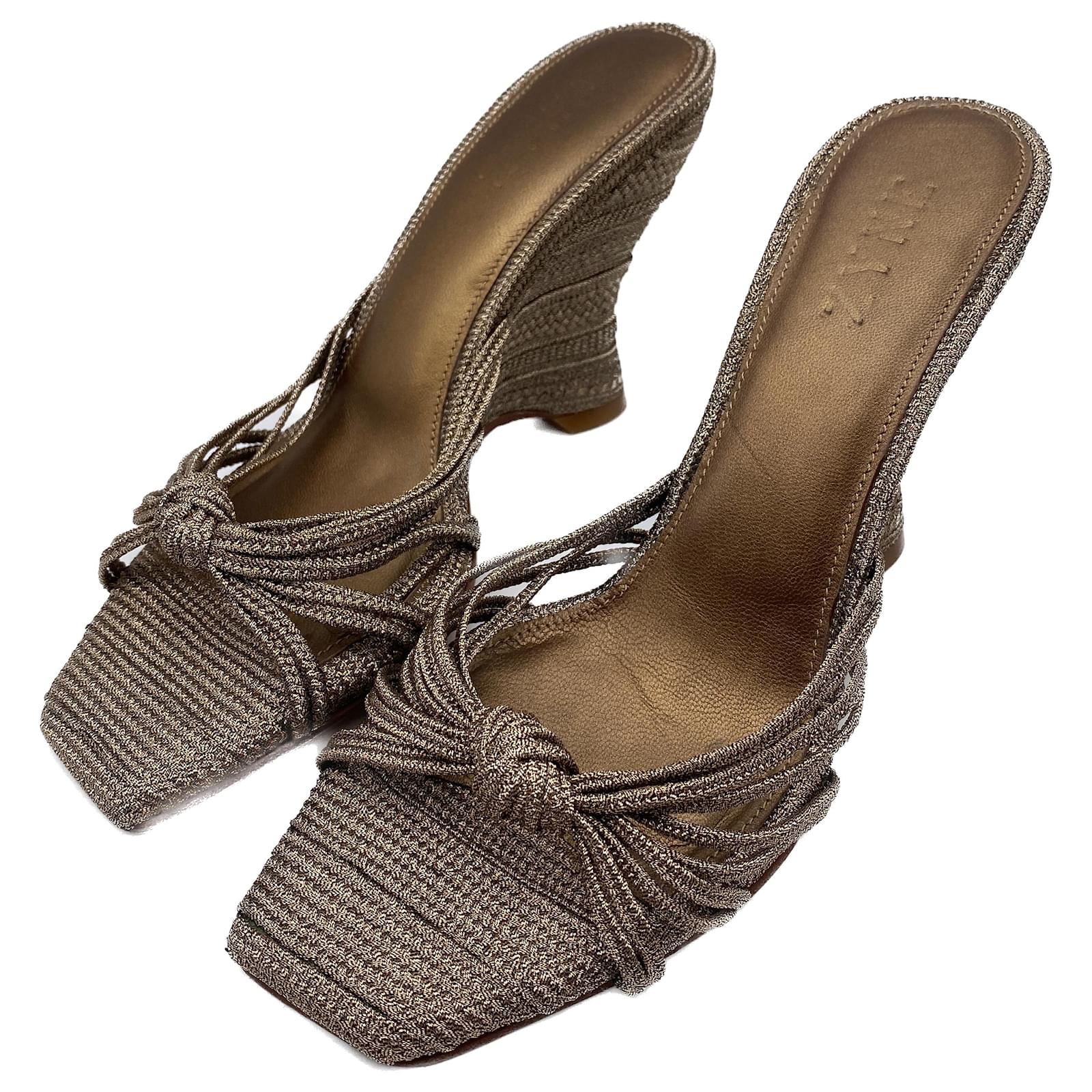 Autre Marque ZYNE Mules & clogs T.EU 38 Leather Brown  ref.2143938