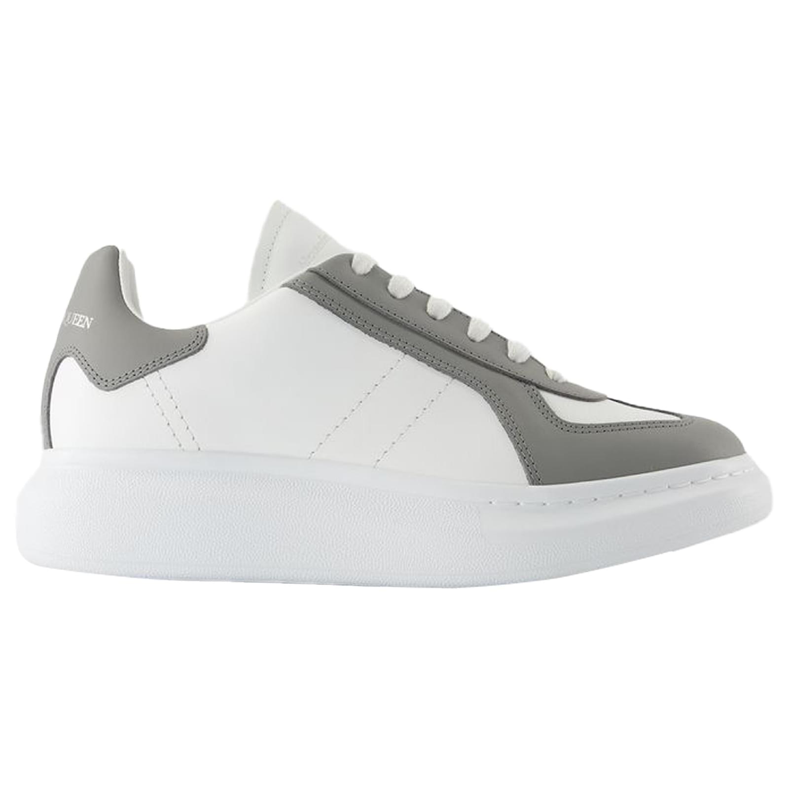 Sneakers Oversized - Alexander McQueen - Leather - White Pony-style calfskin  ref.2119795