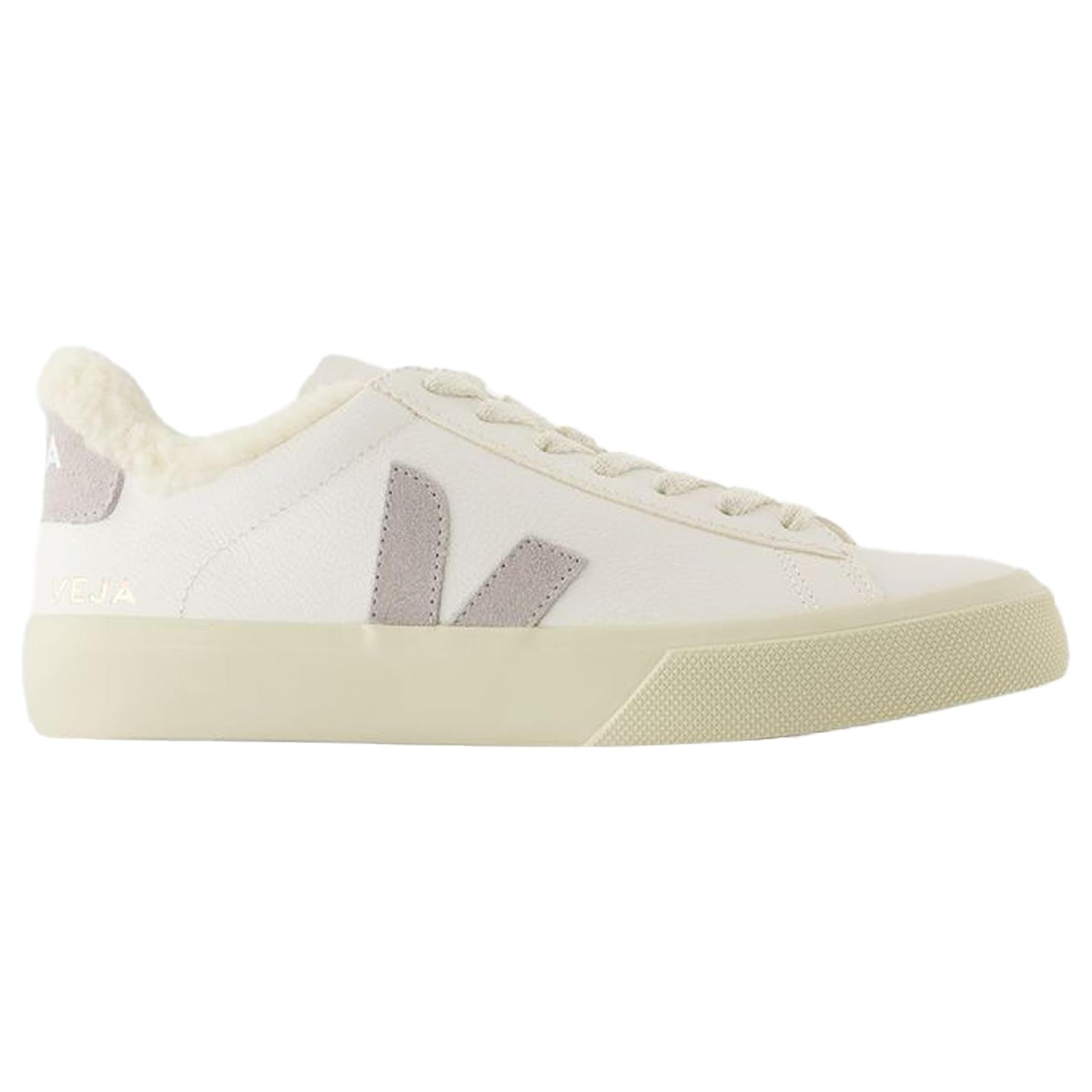Campo Winter Sneakers - Veja - Leather - White Pony-style calfskin  ref.2119574