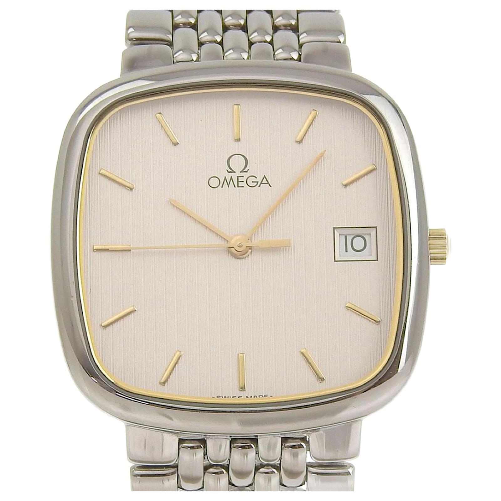 OMEGA De Ville Stainless Steel Quartz Wristwatch  ref.2231050