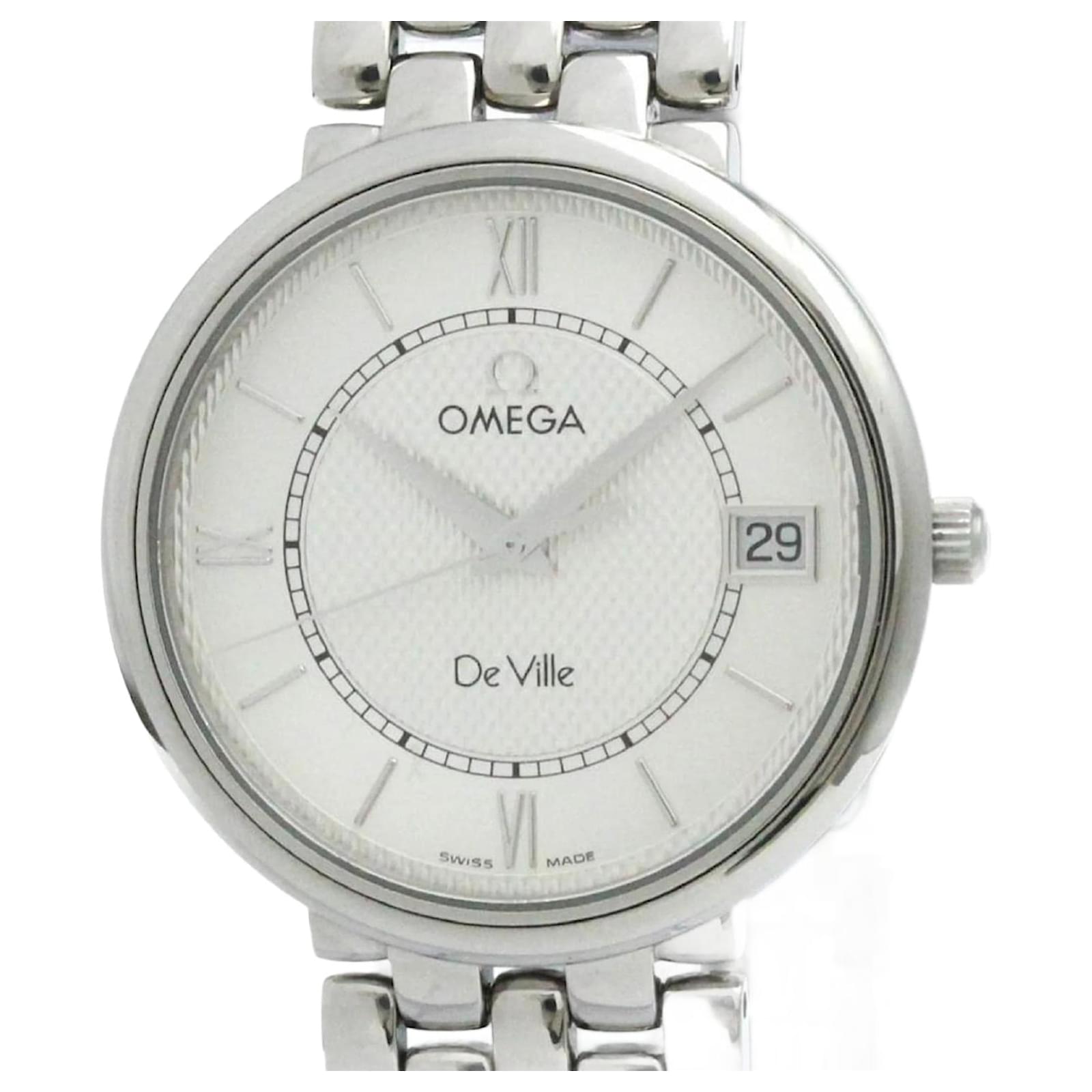 OMEGA De Ville Prestige Steel Quartz Mens Watch  ref.2229435