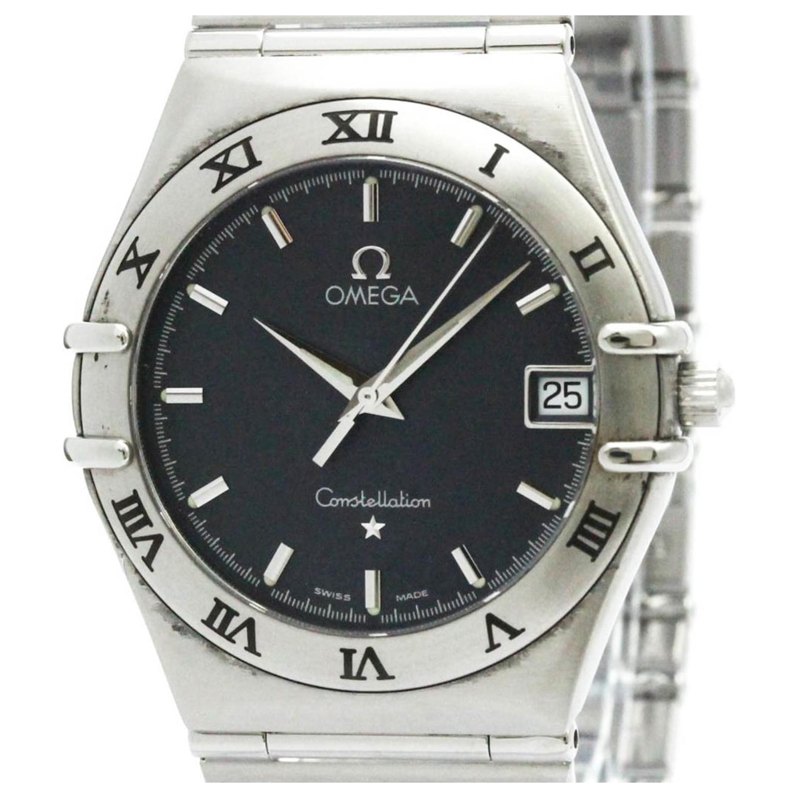 Omega Constellation Stainless Steel Quartz Wristwatch  ref.2059280
