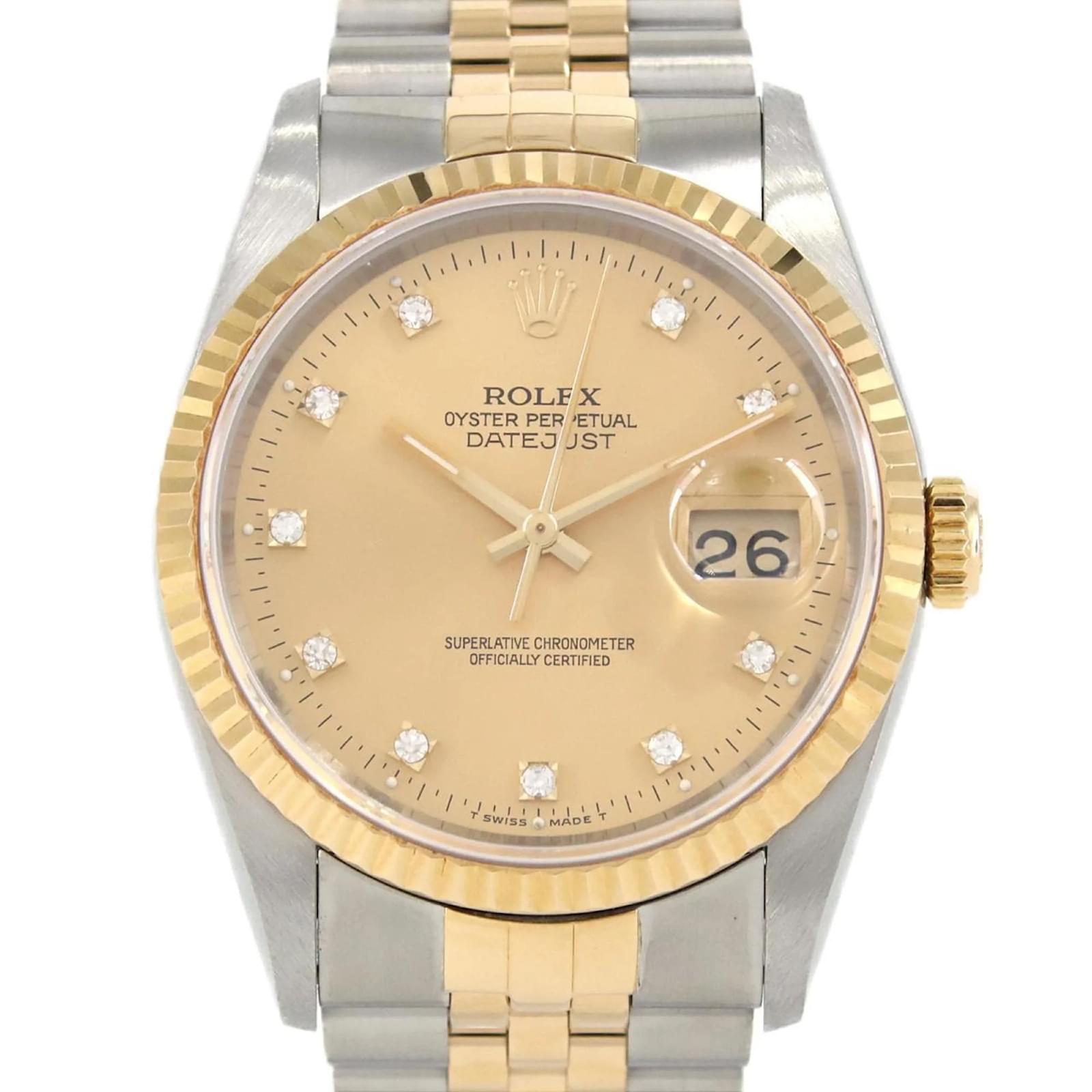 Rolex Datejust 16233G Automatic Wristwatch  ref.2221244