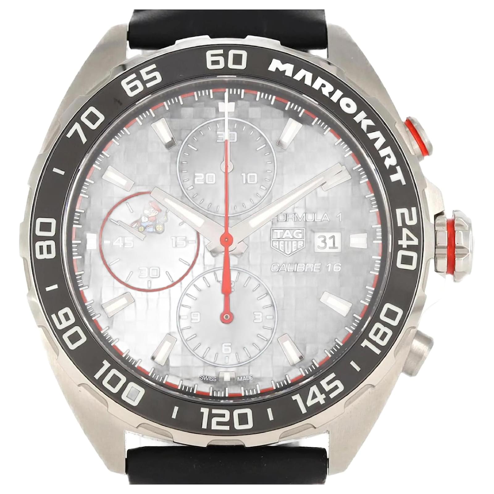 TAG Heuer Formula 1 Chronograph Mario Kart Limited Edition Black  ref.2221008