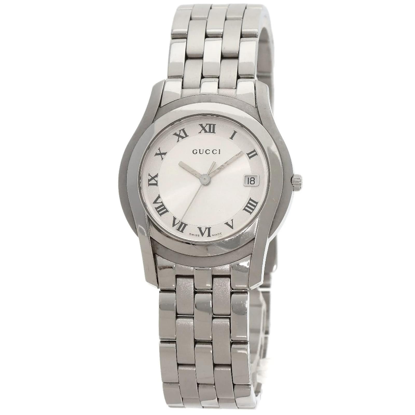Gucci 5500M Stainless Steel Men's Wristwatch  ref.2218654