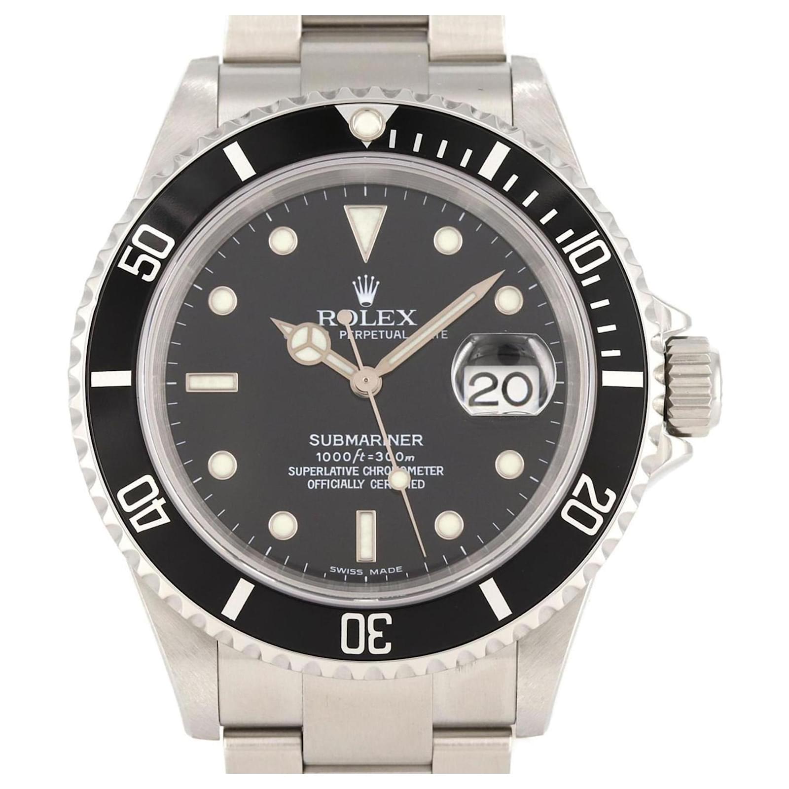 Rolex Submariner Date 16610 SS Wristwatch  ref.2217182