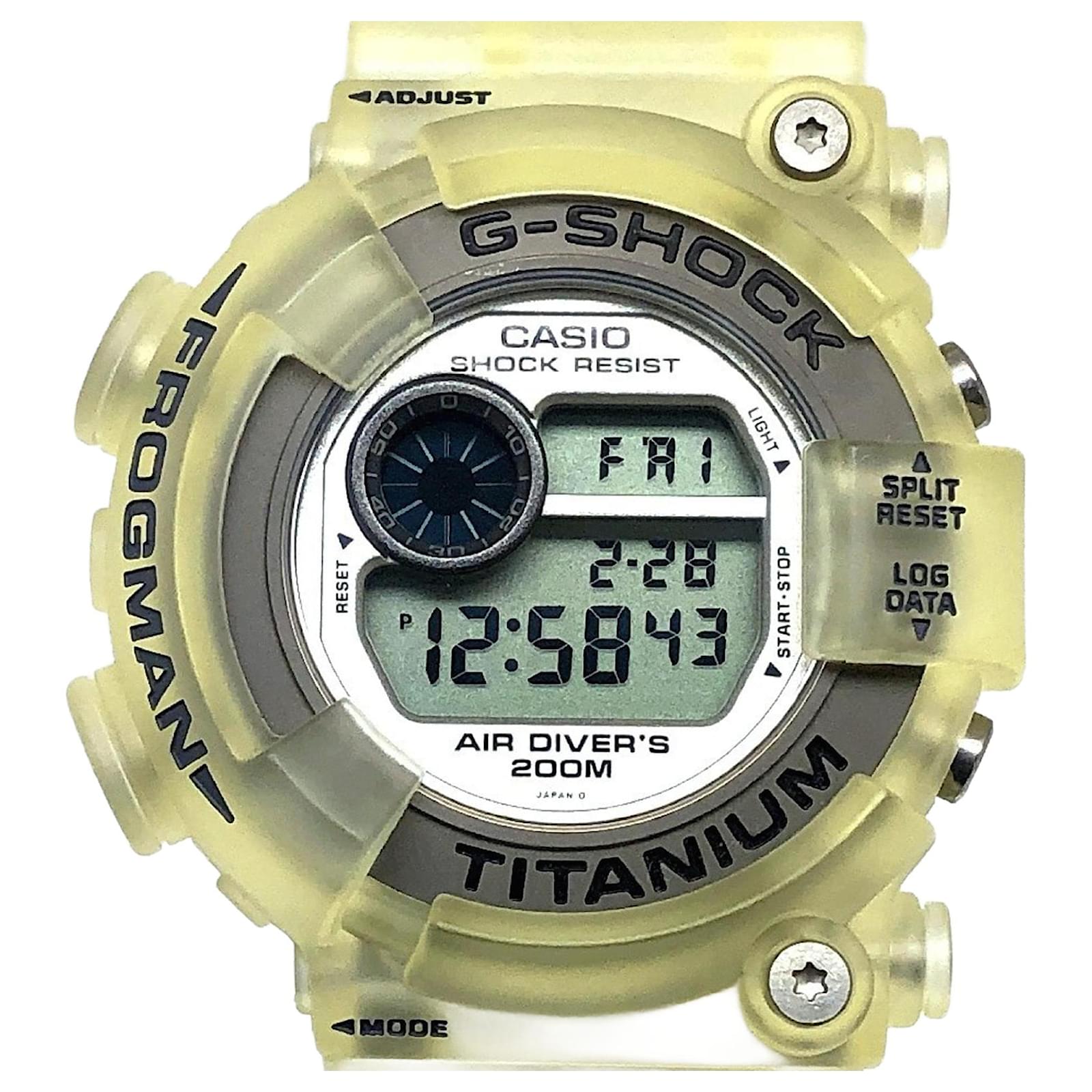 Autre Marque Casio G-Shock DW-8200WC-7AT Wristwatch  ref.2040258