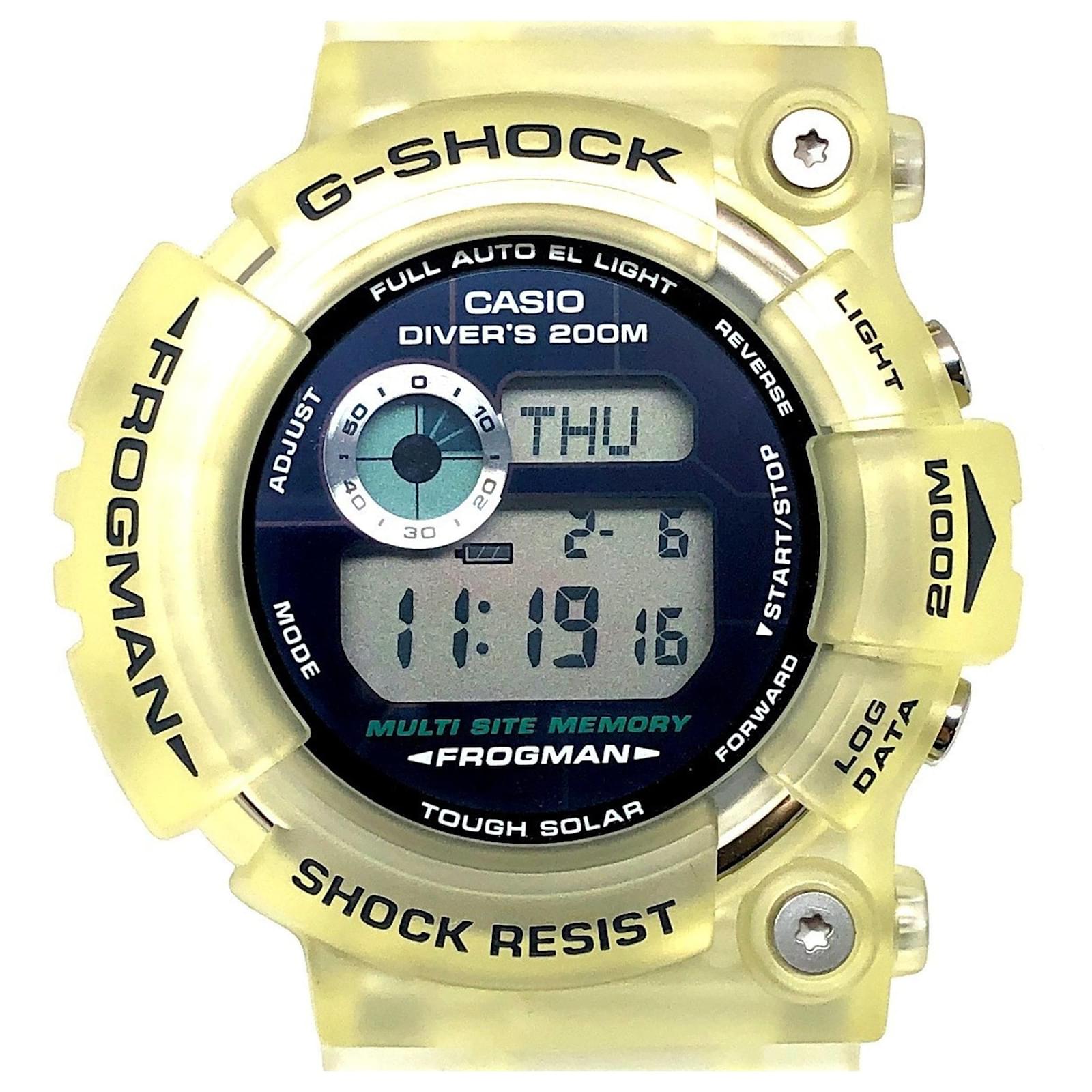 Autre Marque Casio G-Shock GW-202AK-7 Frogman Wristwatch White  ref.2019920