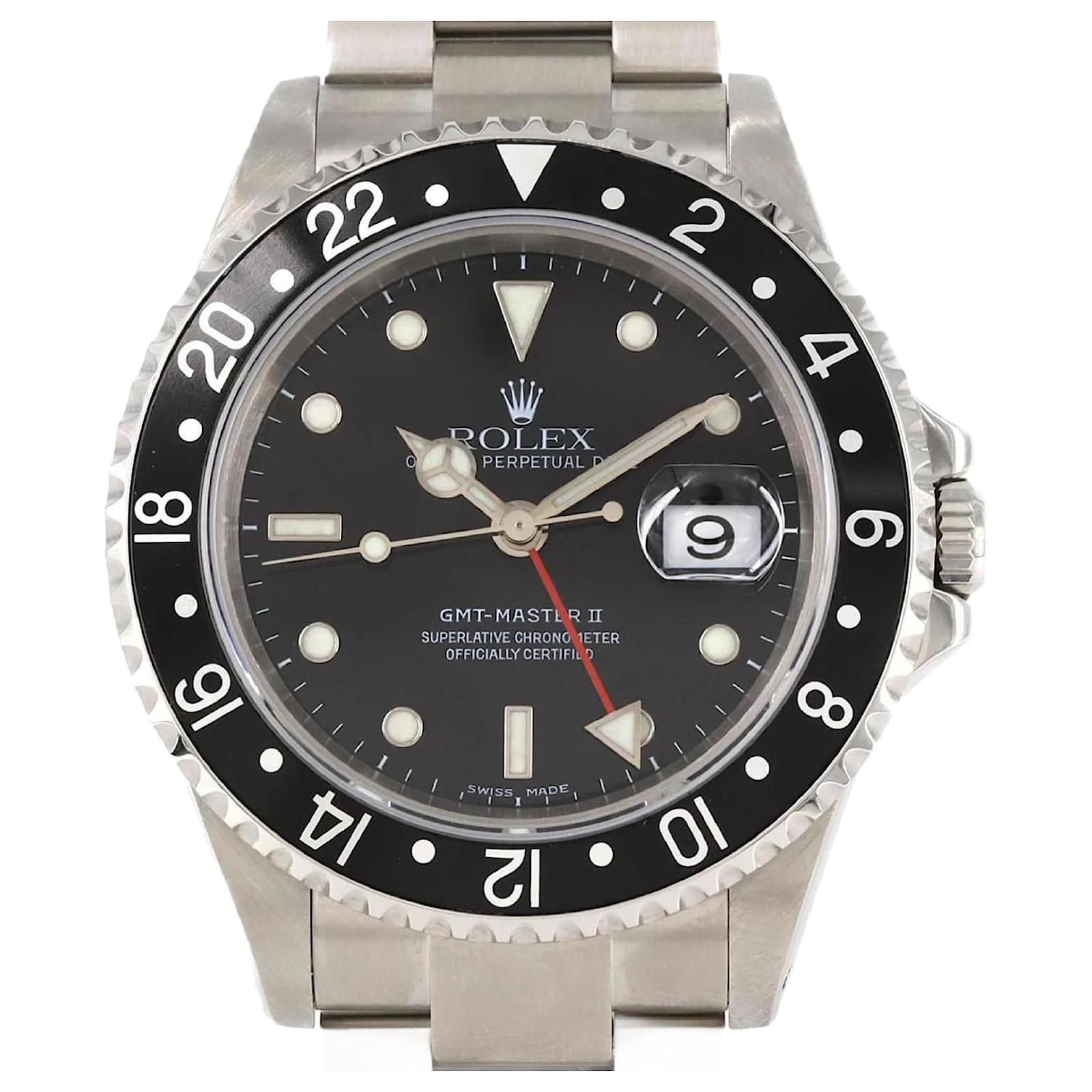 Rolex GMT Master 16710 Stainless Steel Automatic Watch  ref.2214283