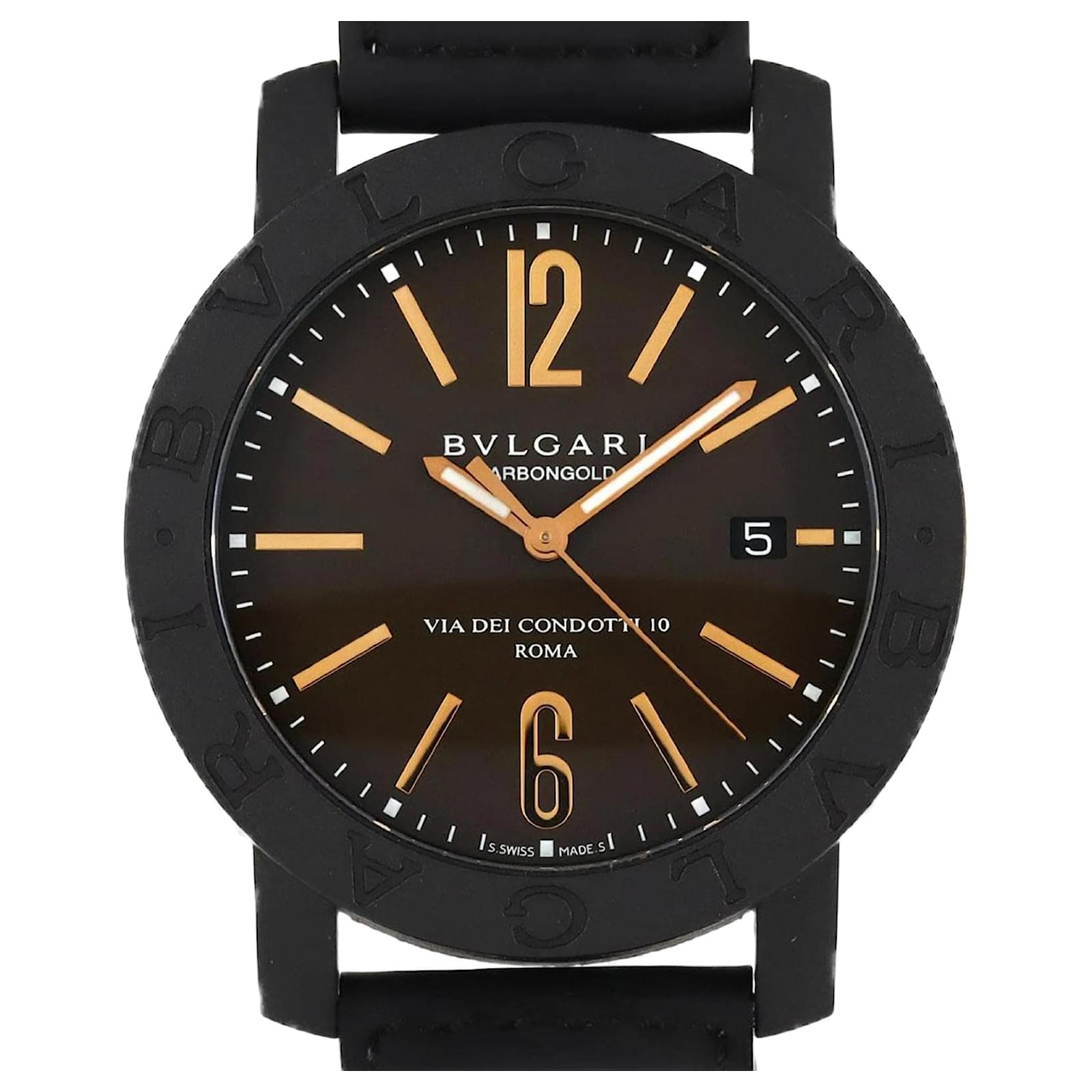 Bulgari Bvlgari Carbon Gold BB40CL BBP40C11CGLD Automatic Wristwatch  ref.2211369