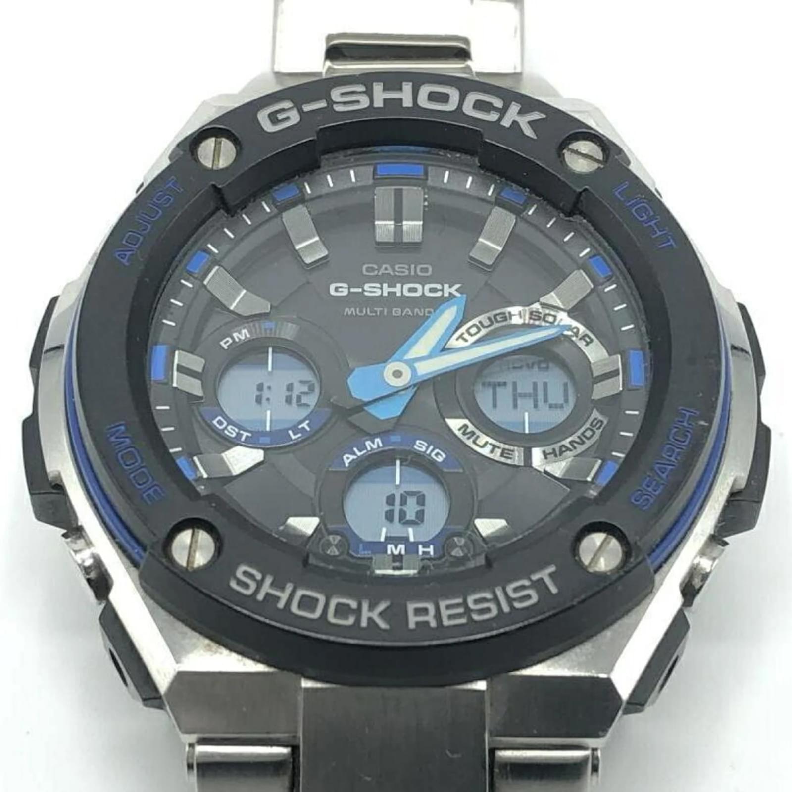Autre Marque Casio G-Shock GST-W100D Silver Wristwatch Silvery  ref.2206911