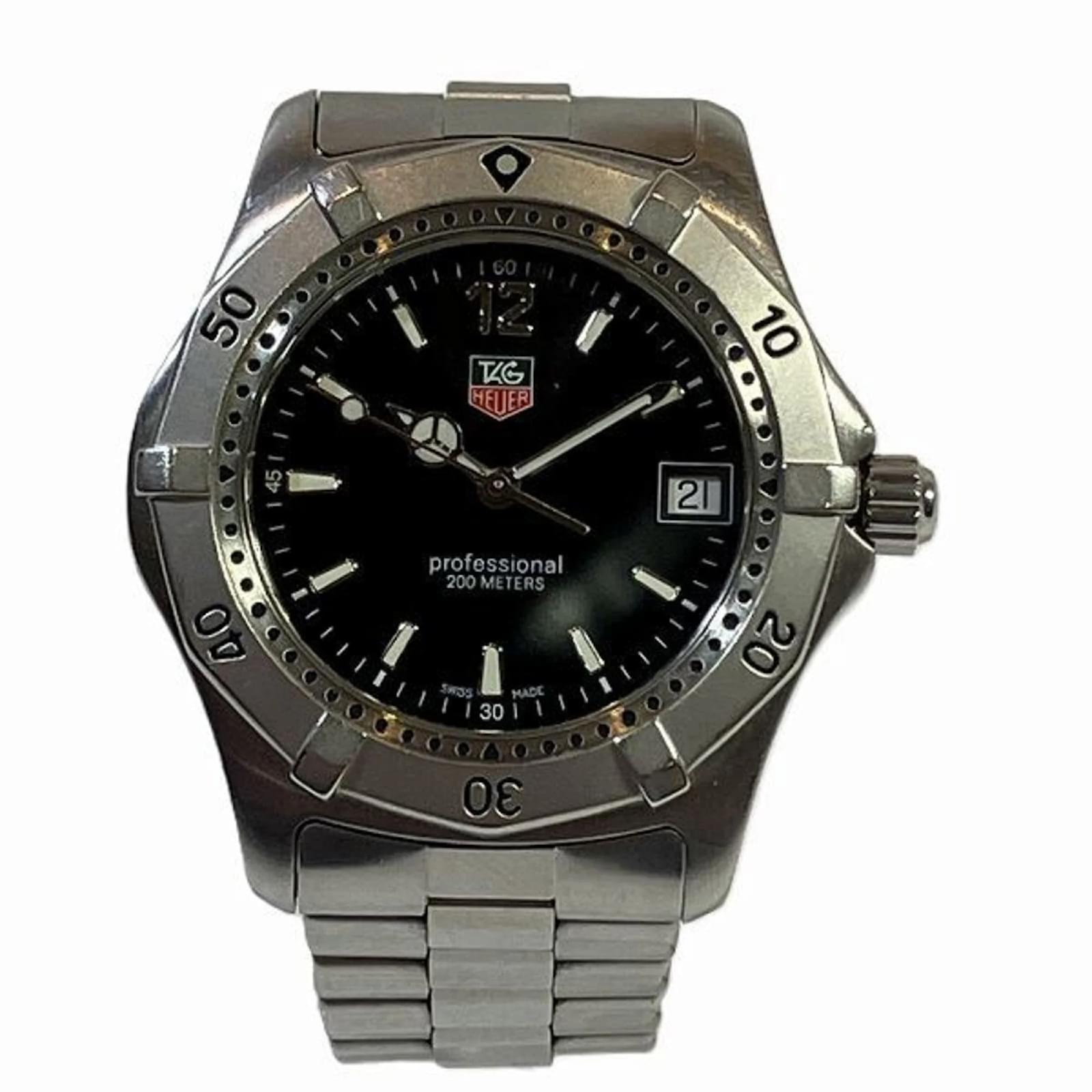 Tag Heuer Professional 200M WK1110-0 Quartz Watch Black  ref.2186424
