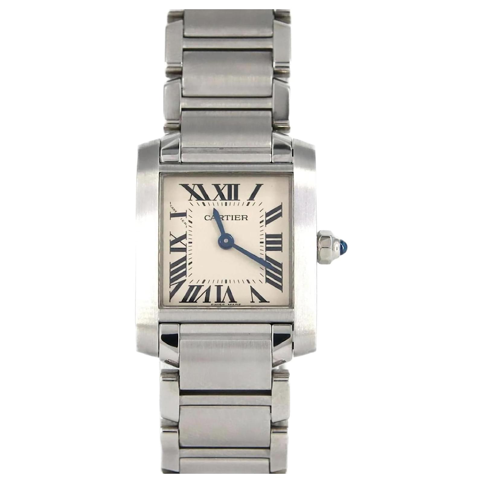 Cartier Tank Francaise SM W51008Q3 Stainless Steel Wristwatch  ref.2168835