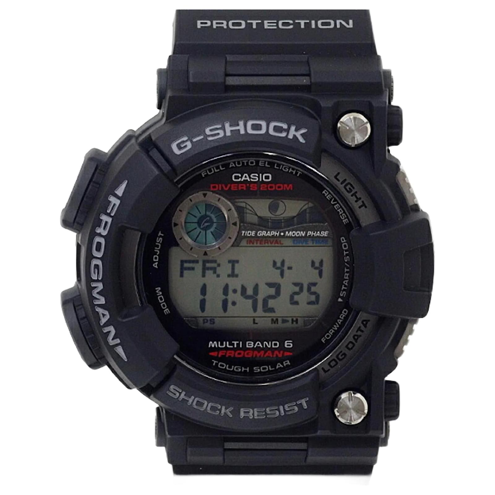 Autre Marque Casio G-Shock GWF-1000-1JF Frogman Solar Watch  ref.2161383