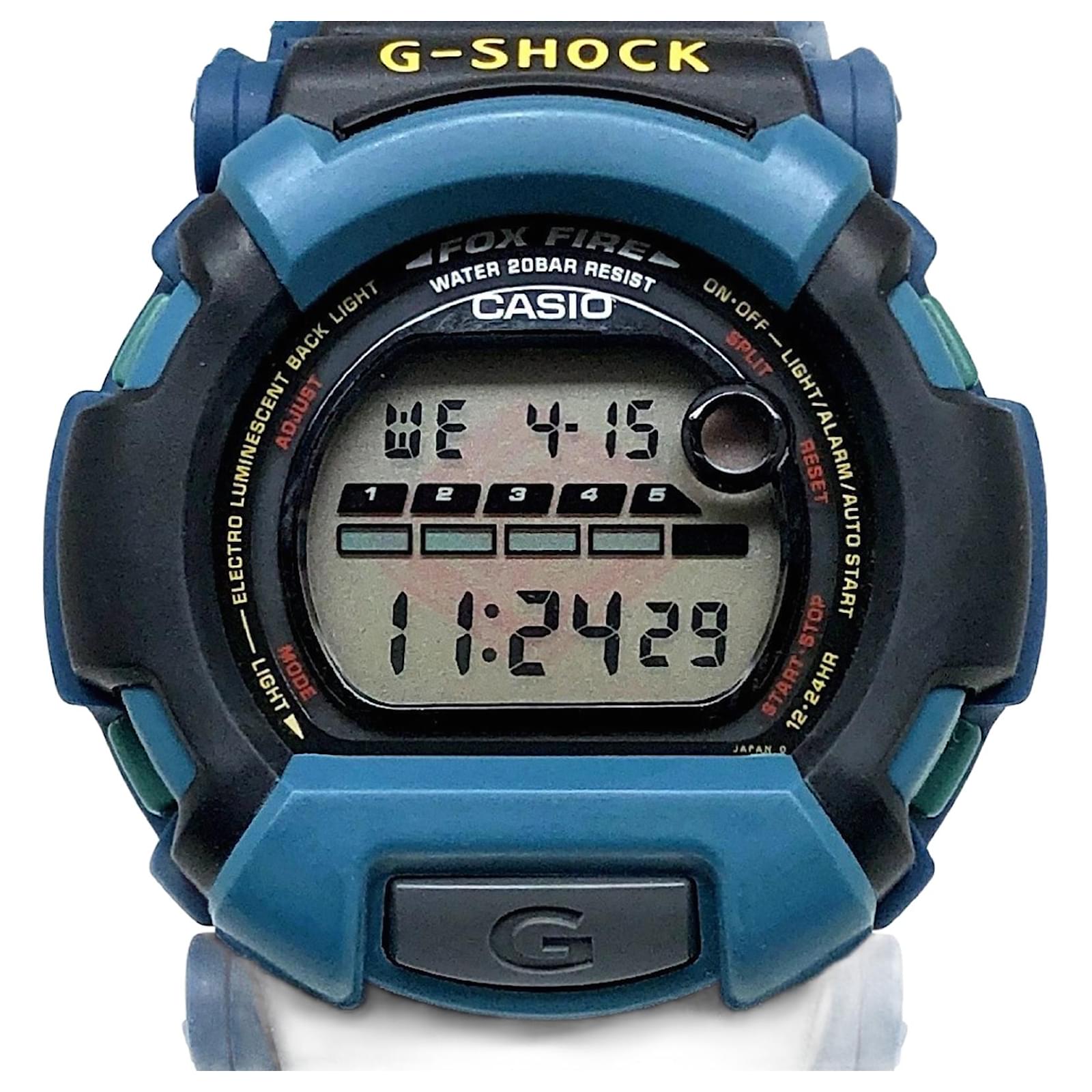 Autre Marque Casio G-Shock DW-002D-3 Wristwatch Green Turquoise  ref.2159374