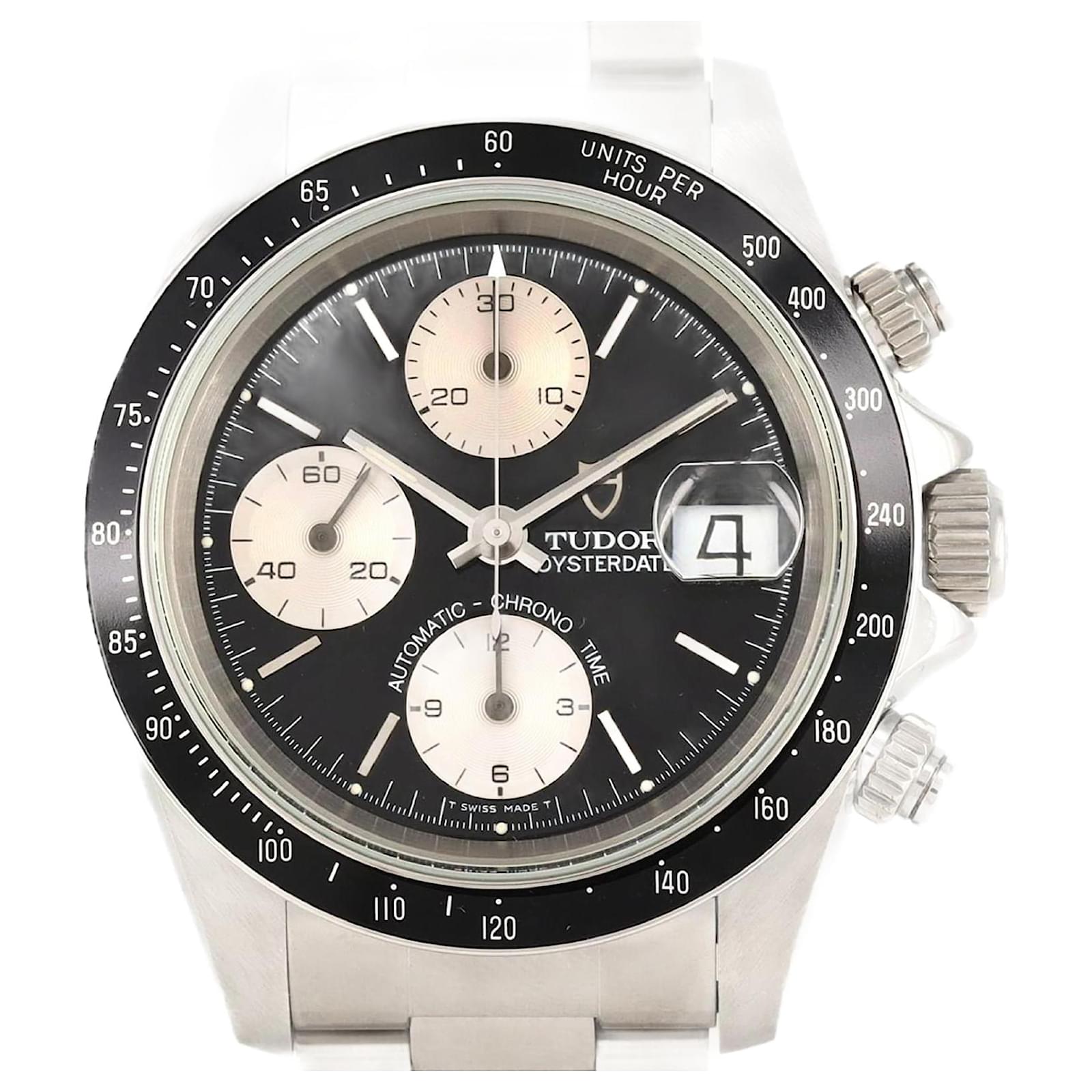 Autre Marque Tudor Chrono Time 79260 3 SS Wristwatch  ref.2147438